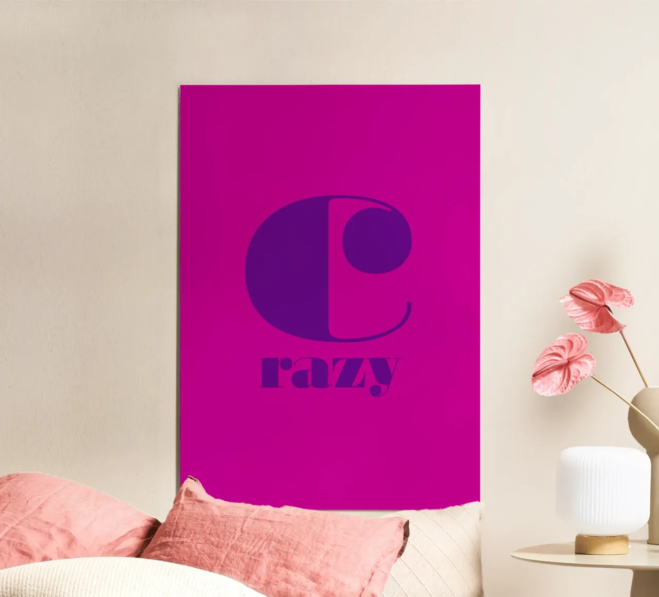 Crazy alu-dibond by Typehype