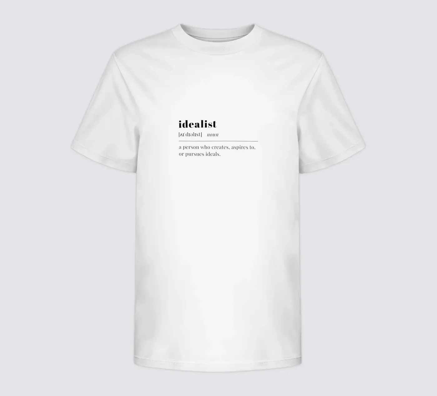 idealist t-shirt bambini da pilotpegasus