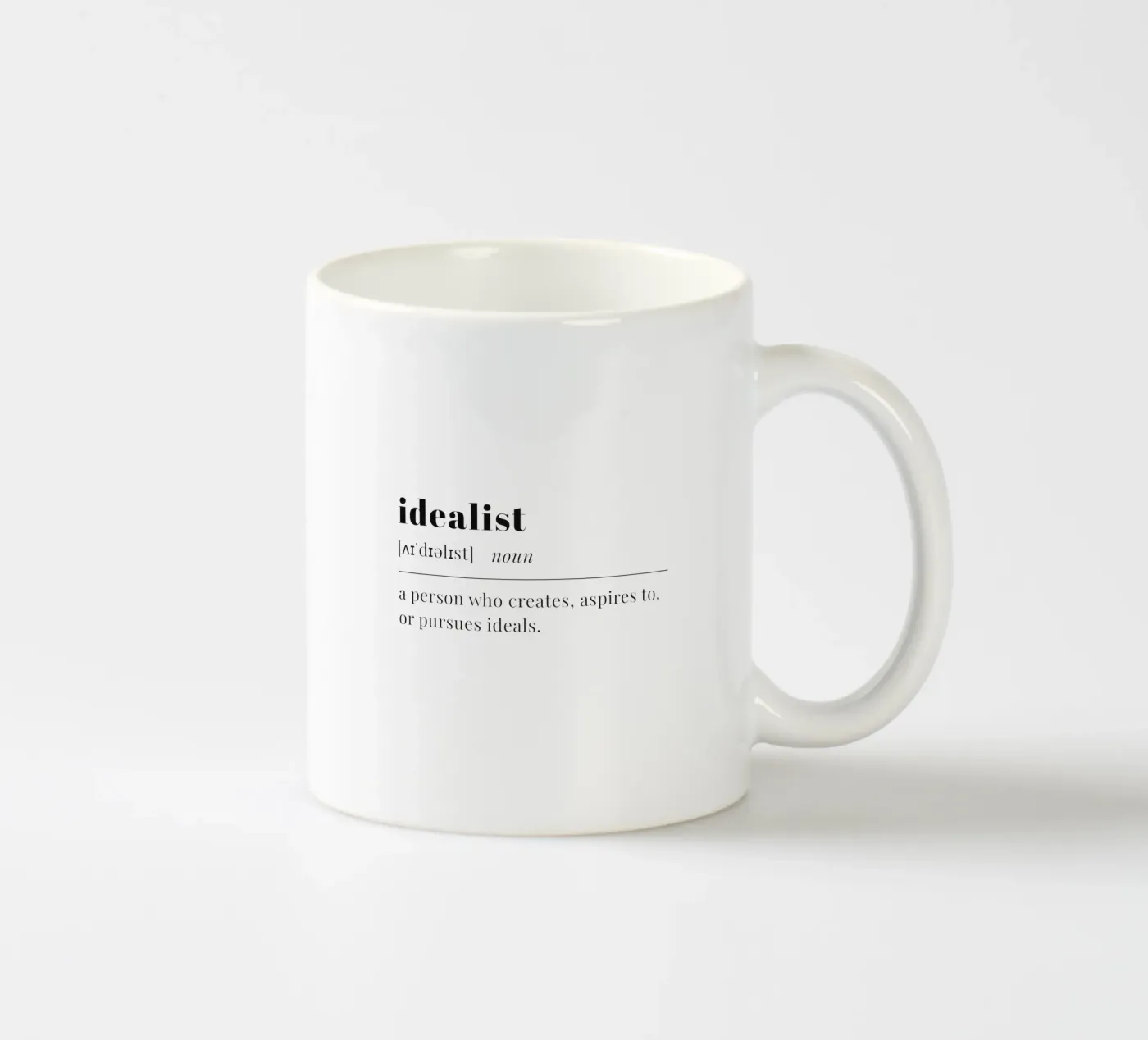 idealist ceramic mug by pilotpegasus