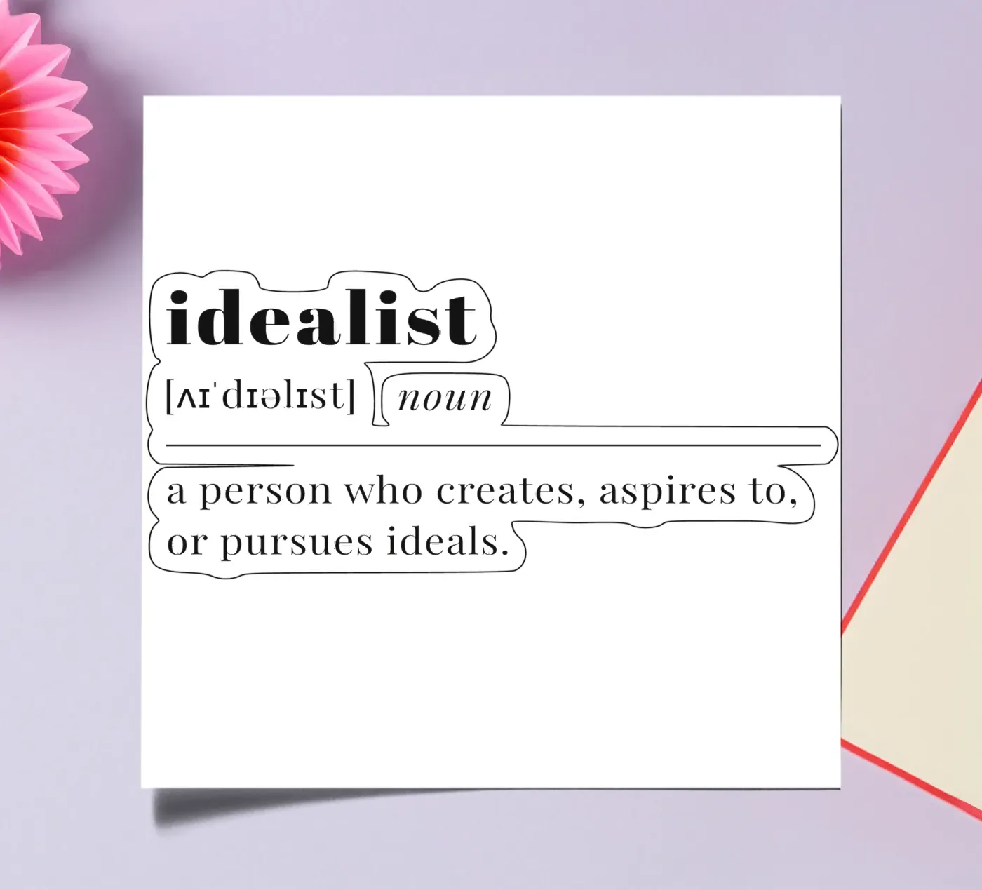 idealist sticker sheet by pilotpegasus