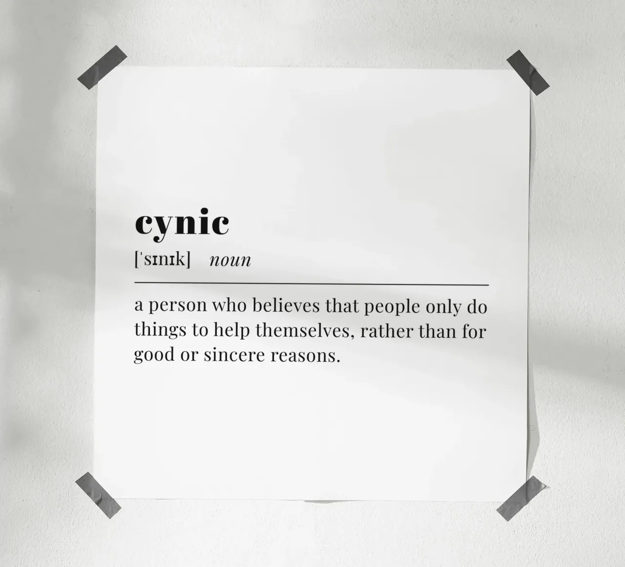 cynic poster da pilotpegasus