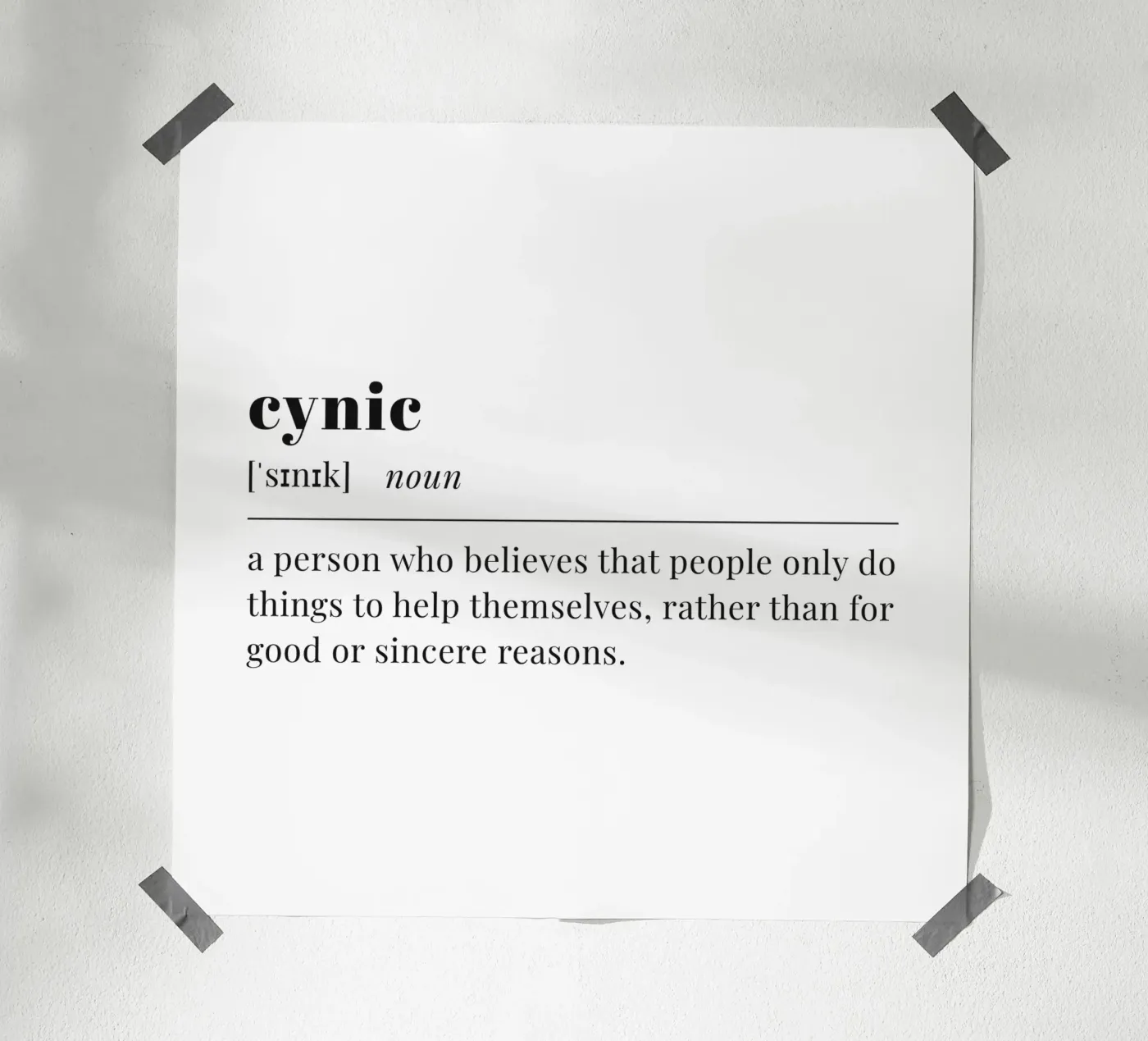 cynic poster da pilotpegasus