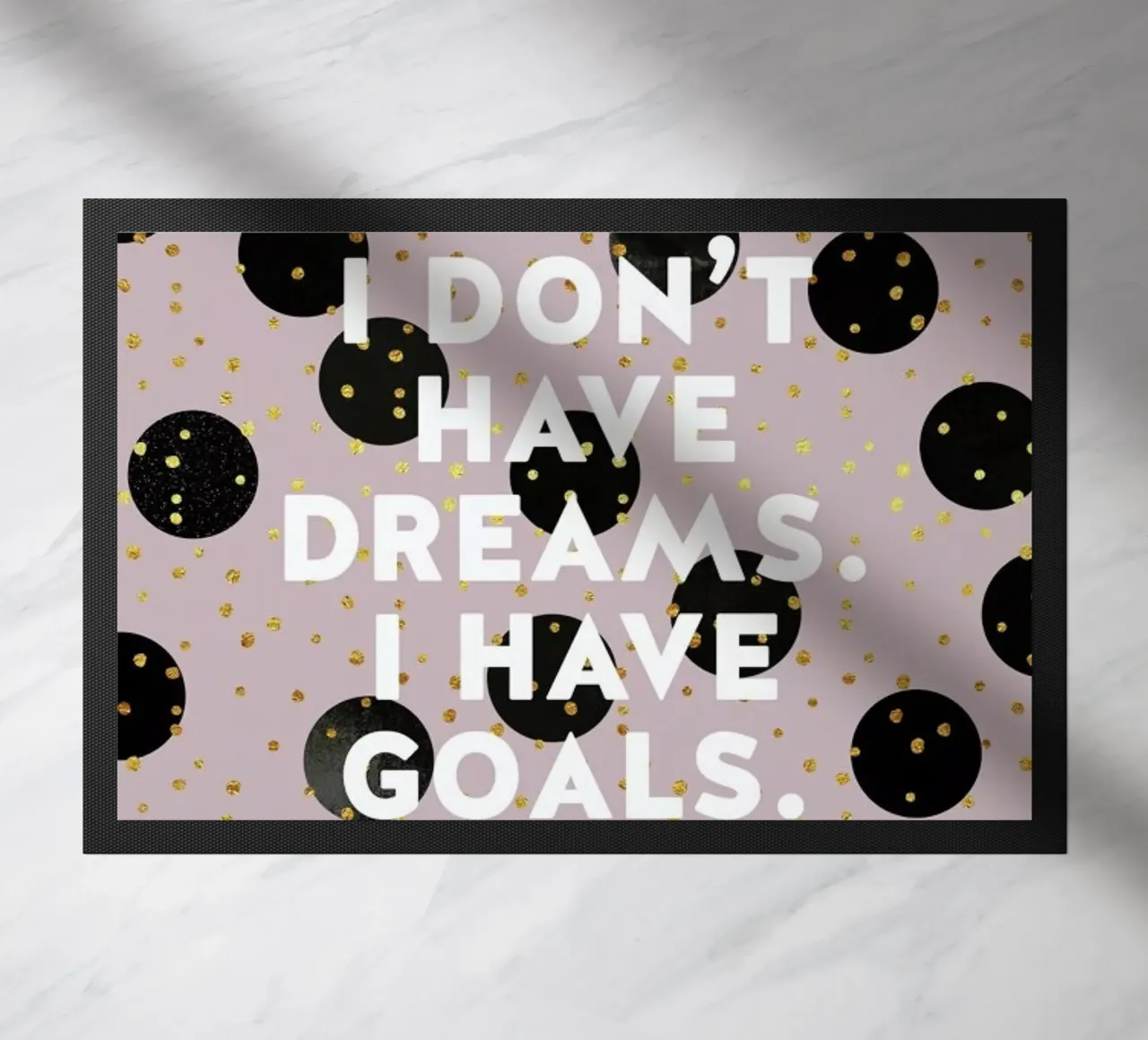 Goals deurmat van Elisabeth Fredriksson
