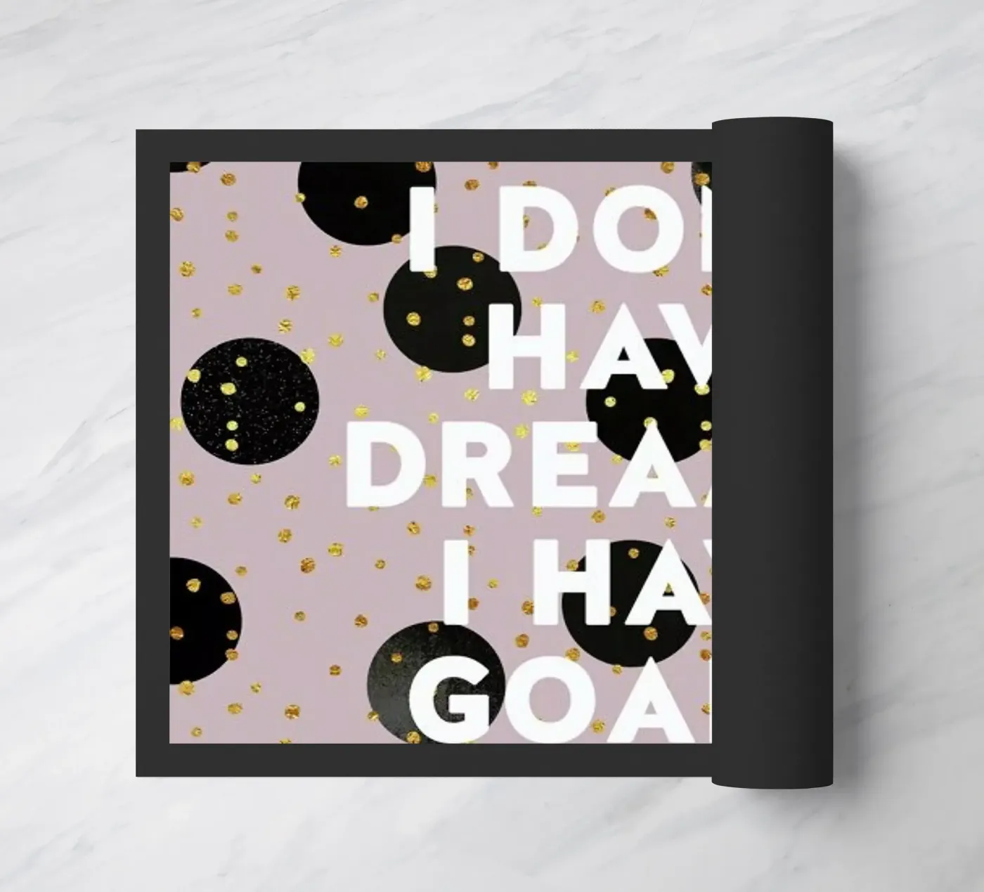 Goals doormat by Elisabeth Fredriksson