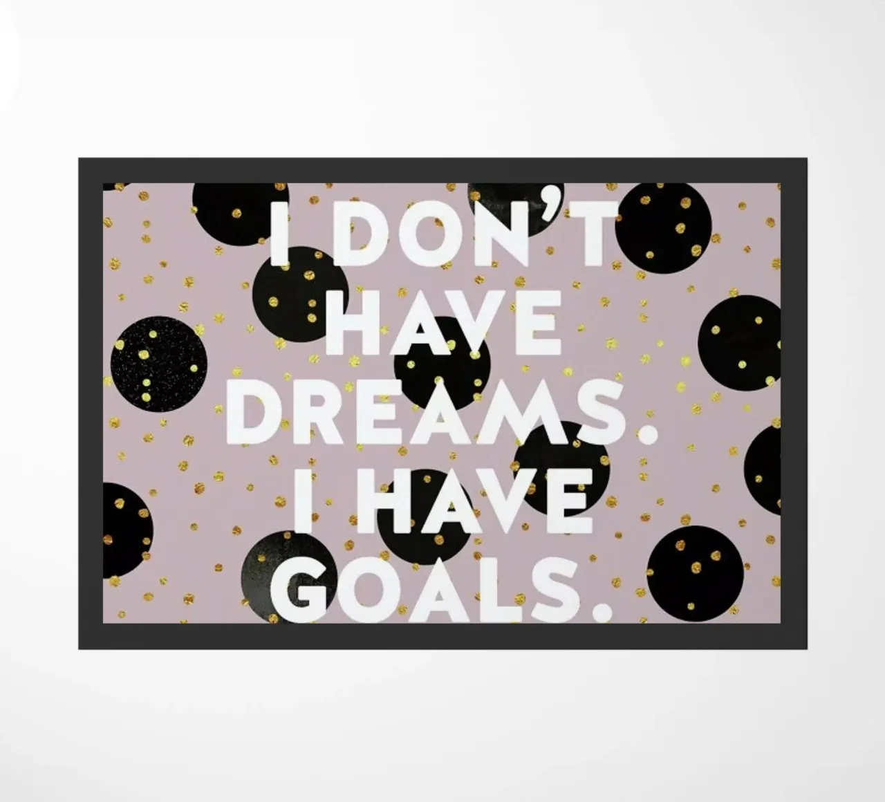 Goals deurmat van Elisabeth Fredriksson