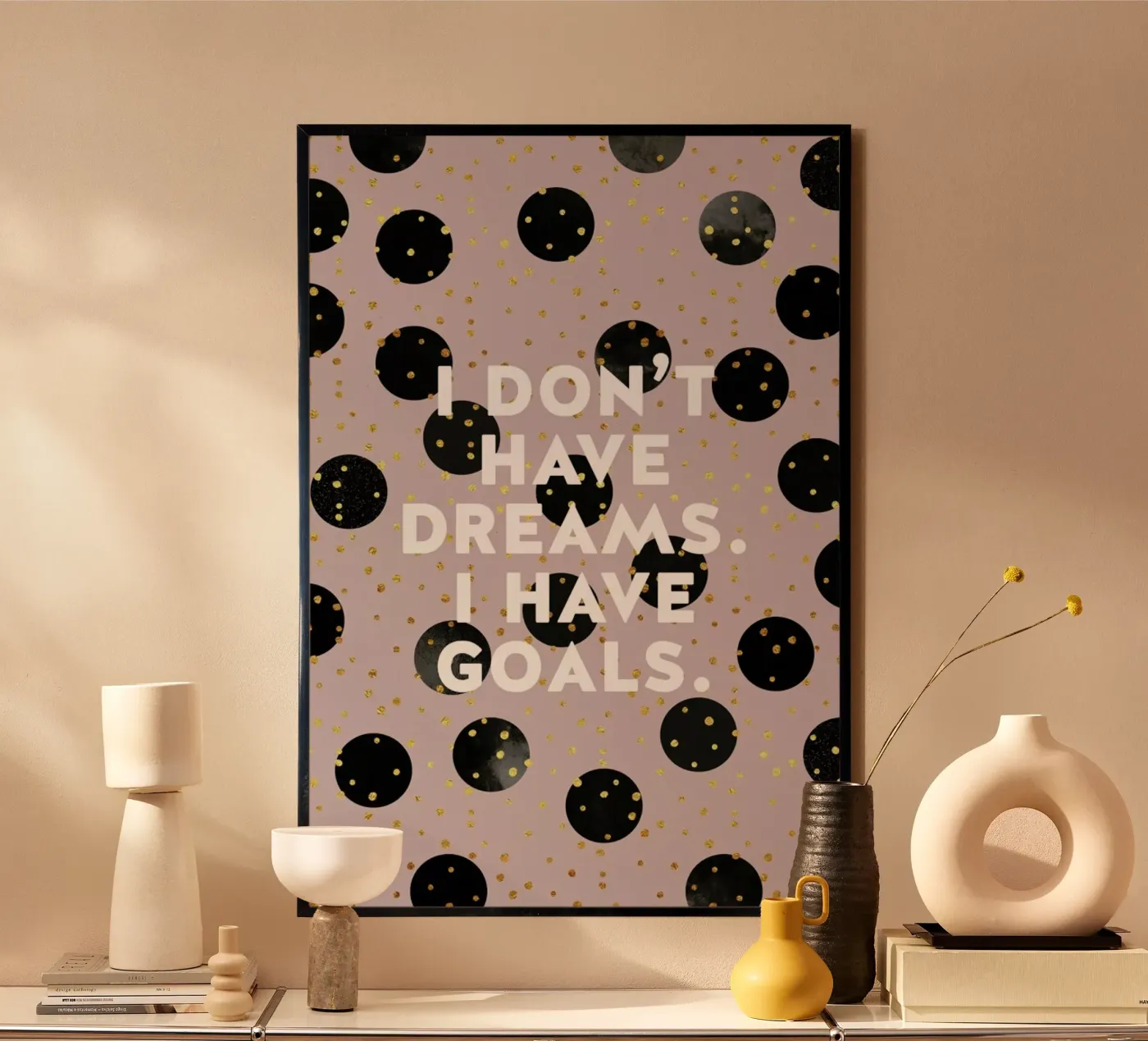 Goals poster van Elisabeth Fredriksson