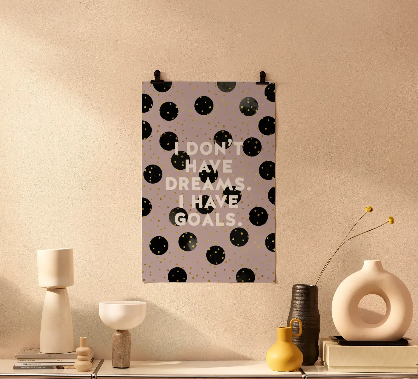 Goals poster van Elisabeth Fredriksson