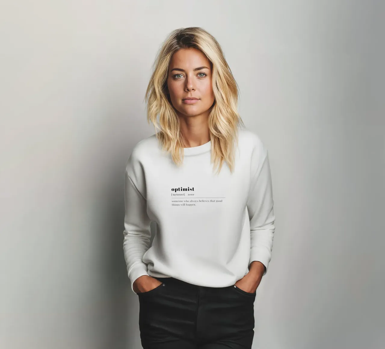 optimist sweatshirt by pilotpegasus