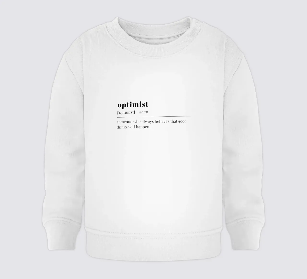 optimist felpa neonato da pilotpegasus