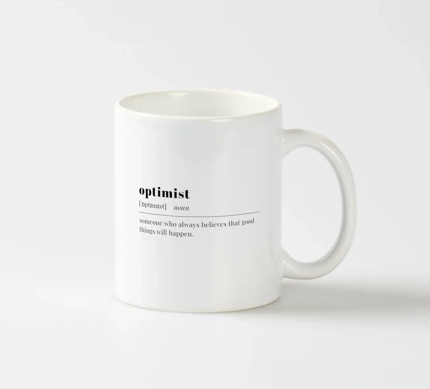 optimist ceramic mug by pilotpegasus