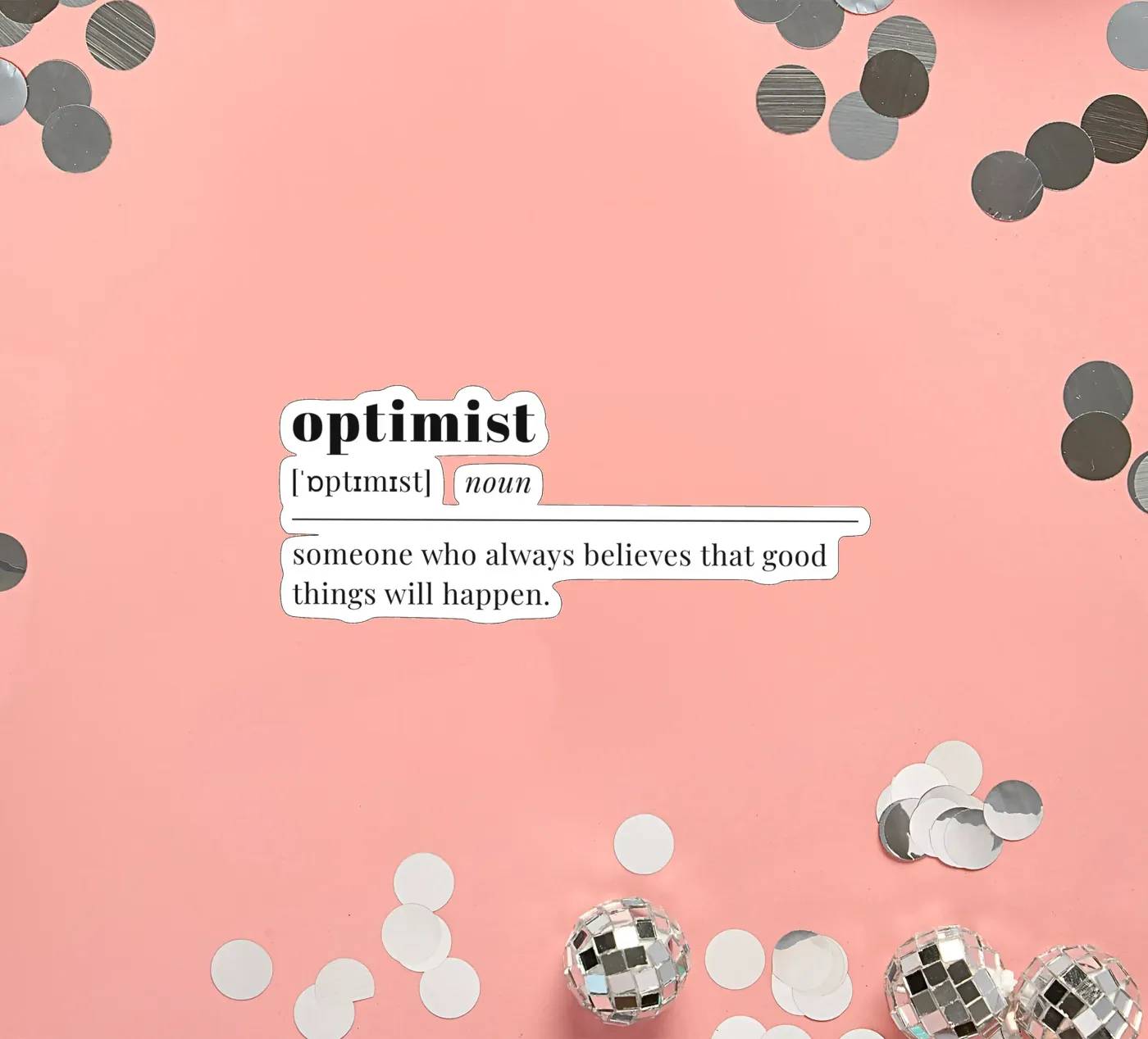 optimist sticker van pilotpegasus