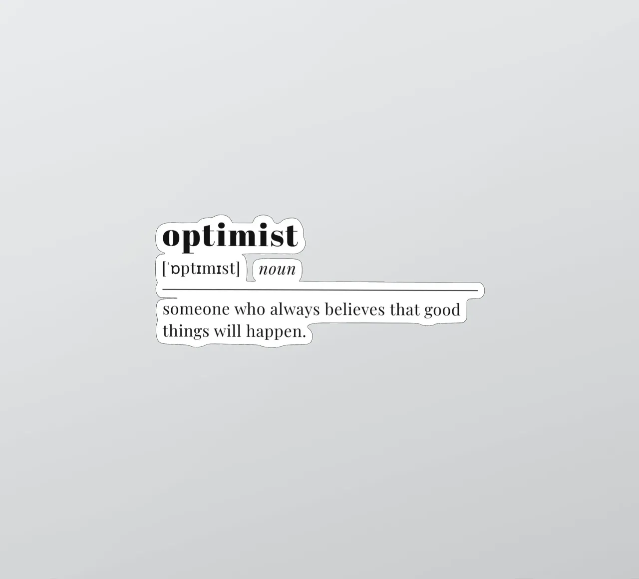 optimist sticker by pilotpegasus