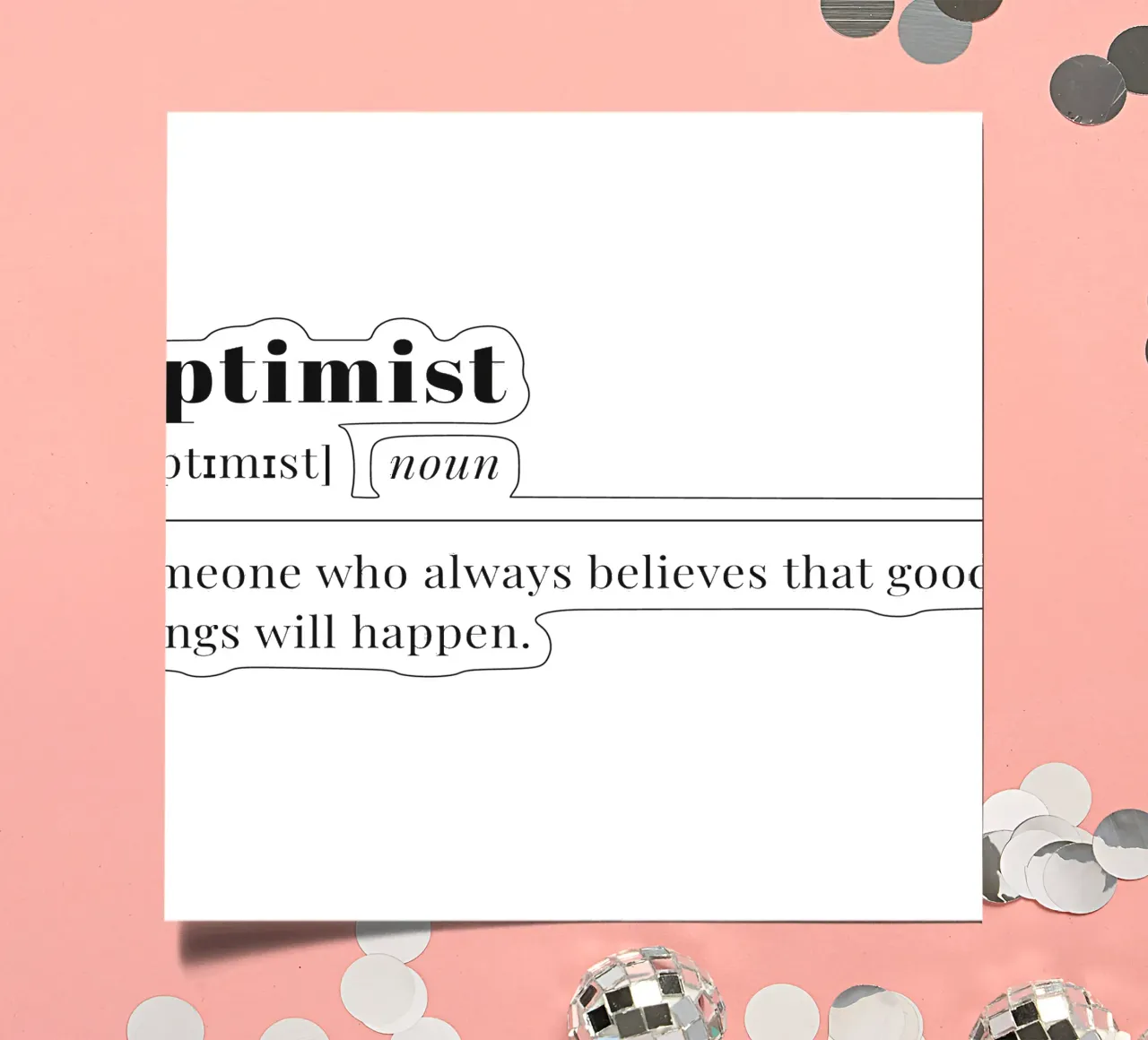 optimist sticker sheet by pilotpegasus