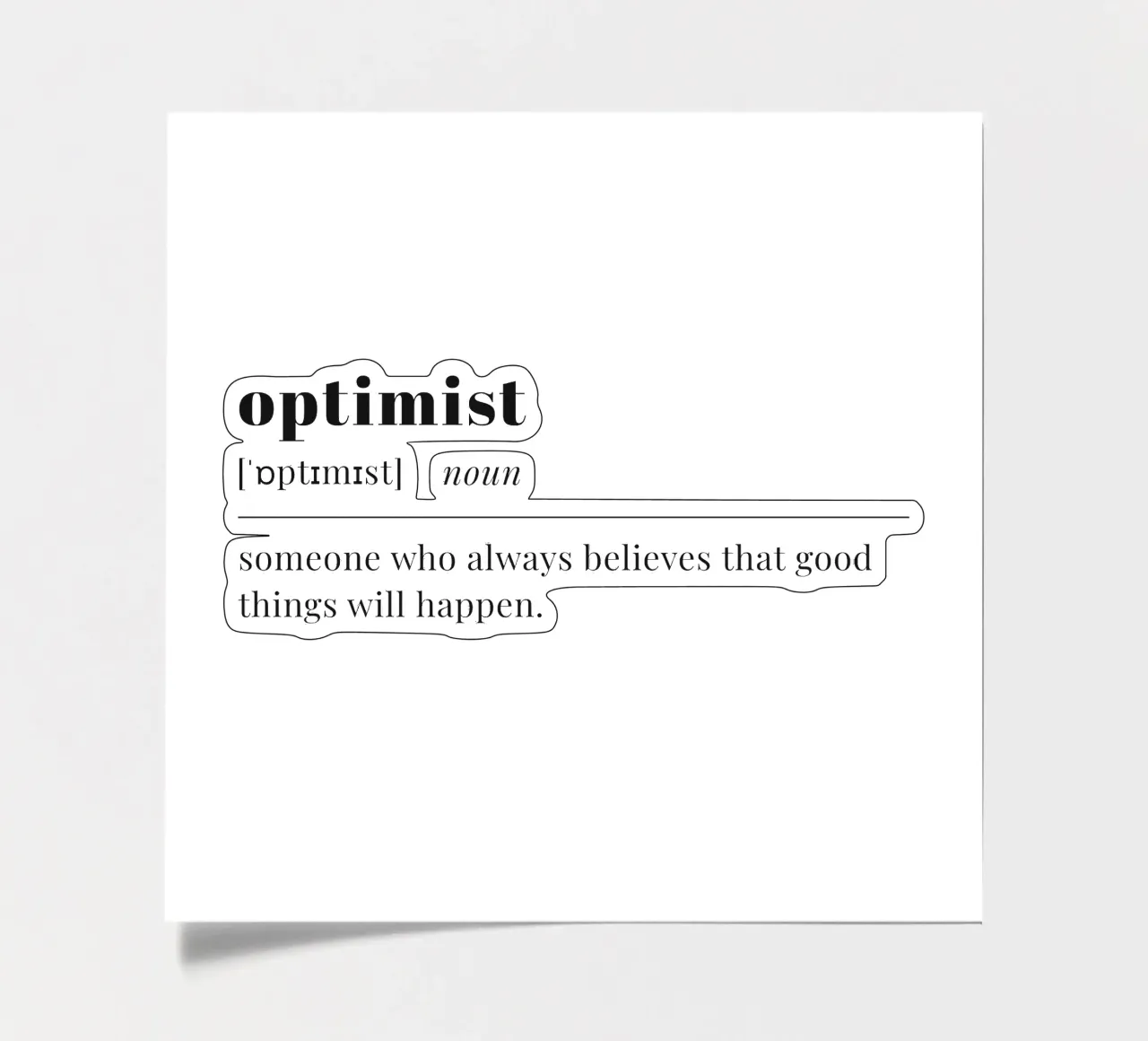 optimist sticker sheet by pilotpegasus