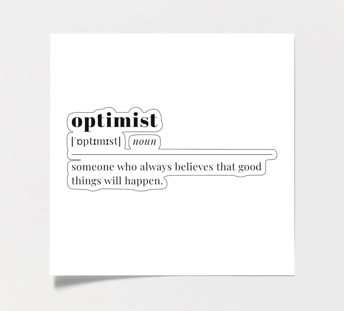 optimist foglio adesivo da pilotpegasus