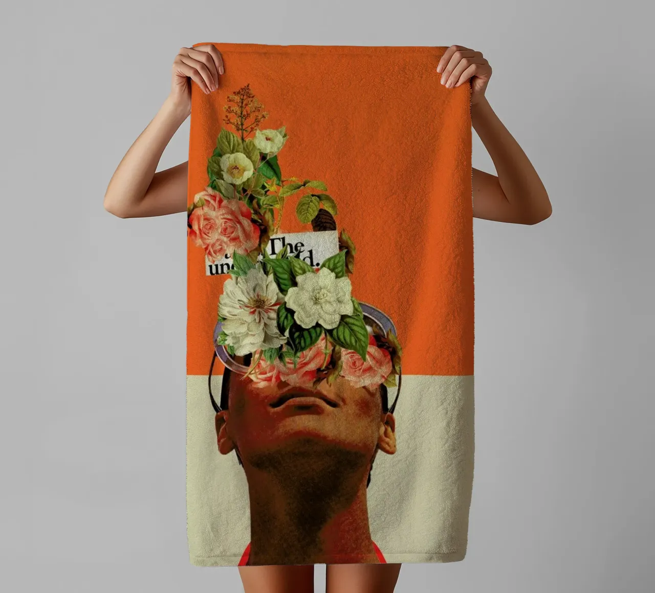 The Unexpected asciugamano da bagno da Frank Moth