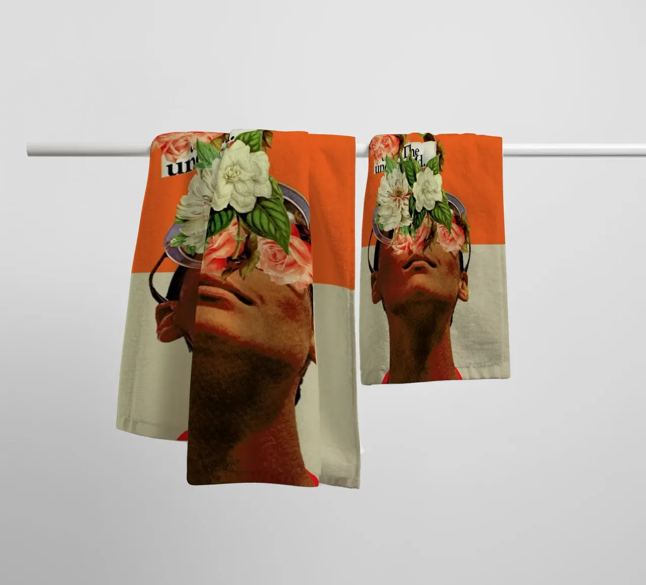 The Unexpected asciugamano da bagno da Frank Moth