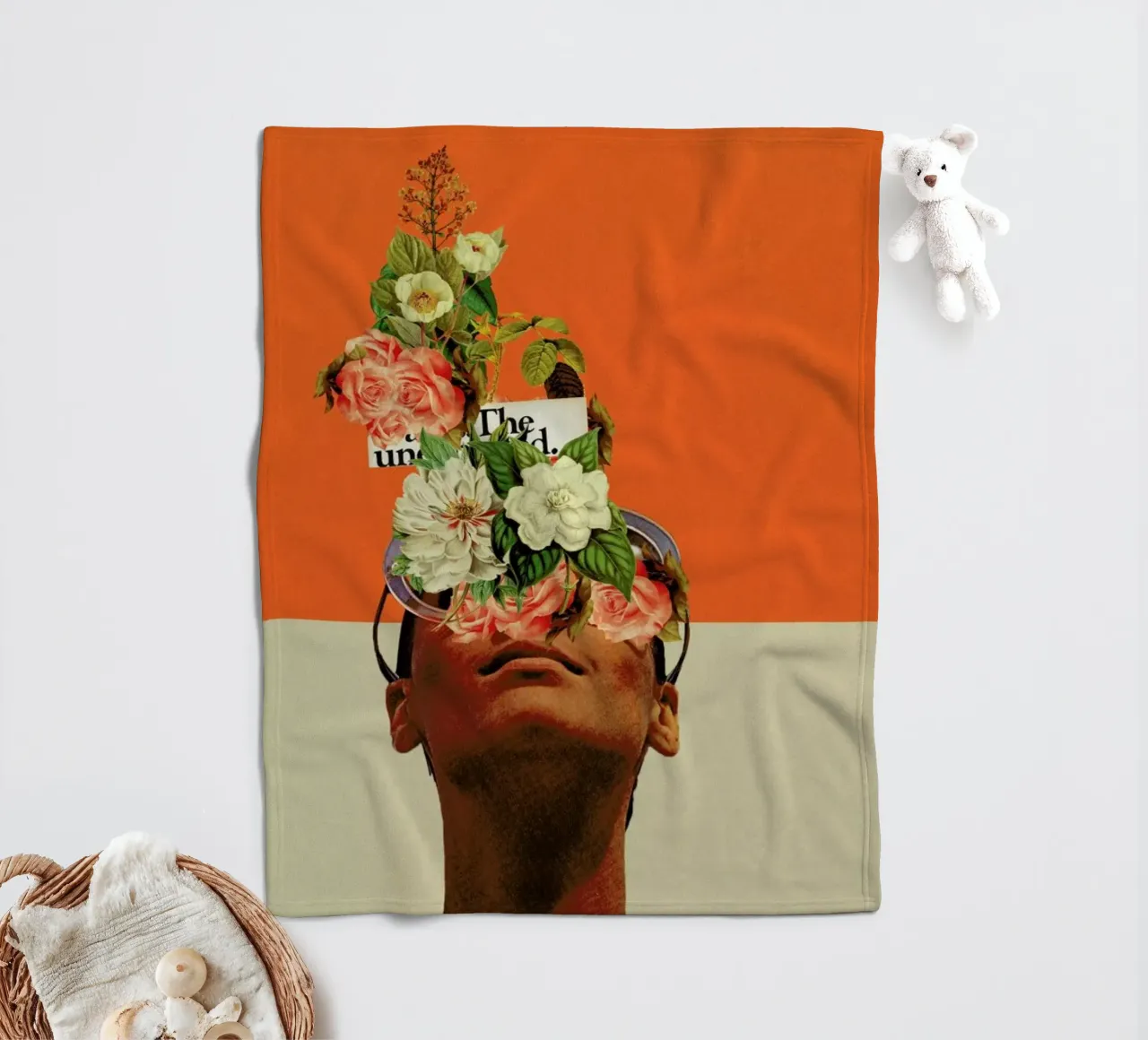 The Unexpected coperta in pile da Frank Moth