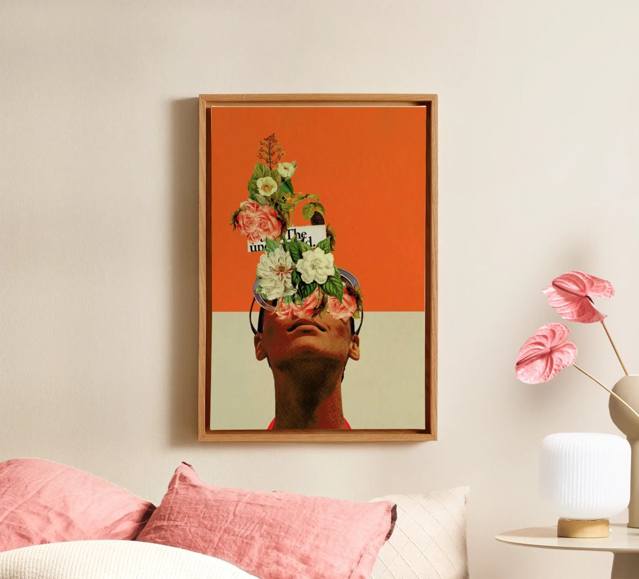 The Unexpected canvas van Frank Moth