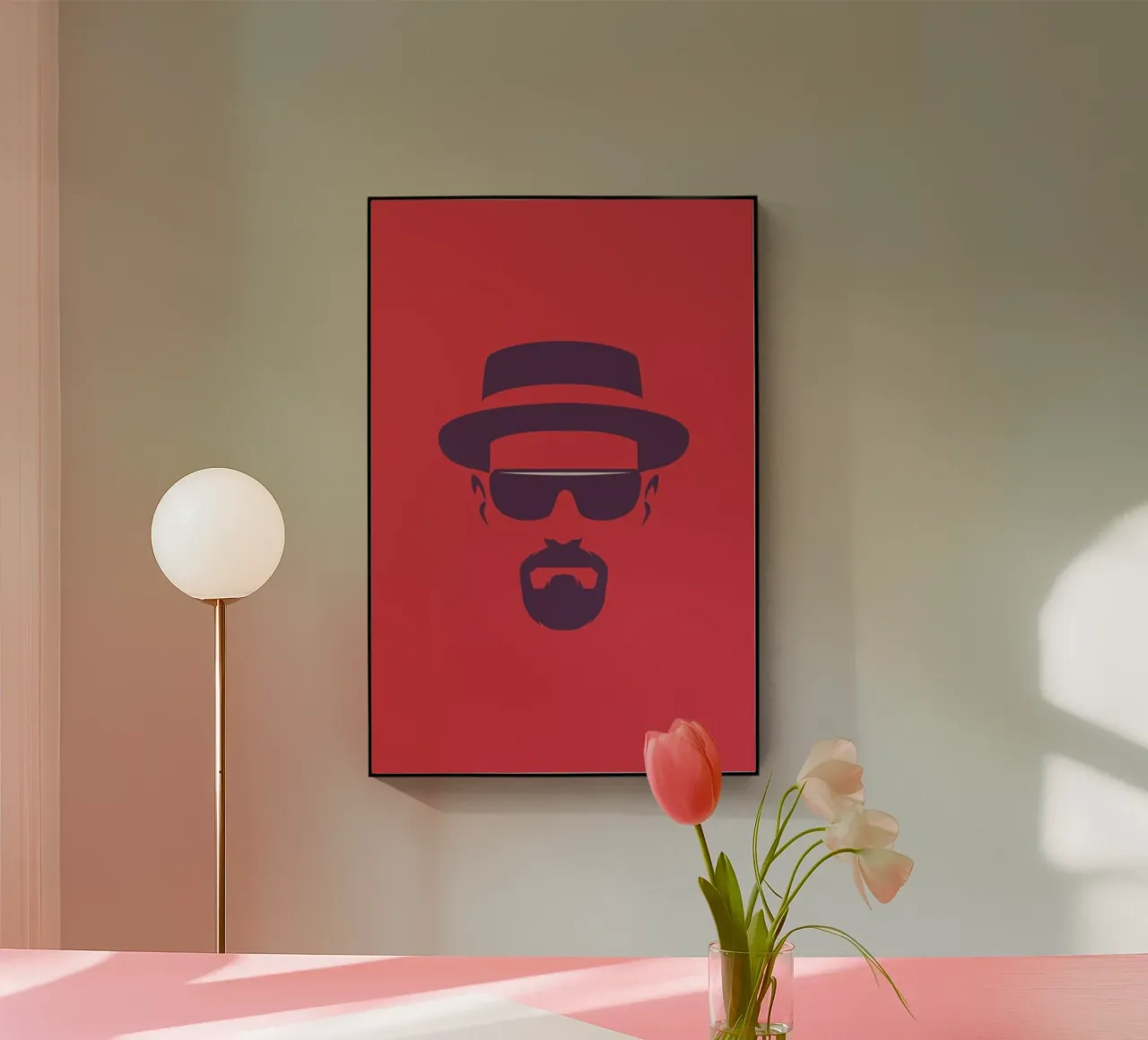 Heisenberg plexiglass da Bruno Morphet