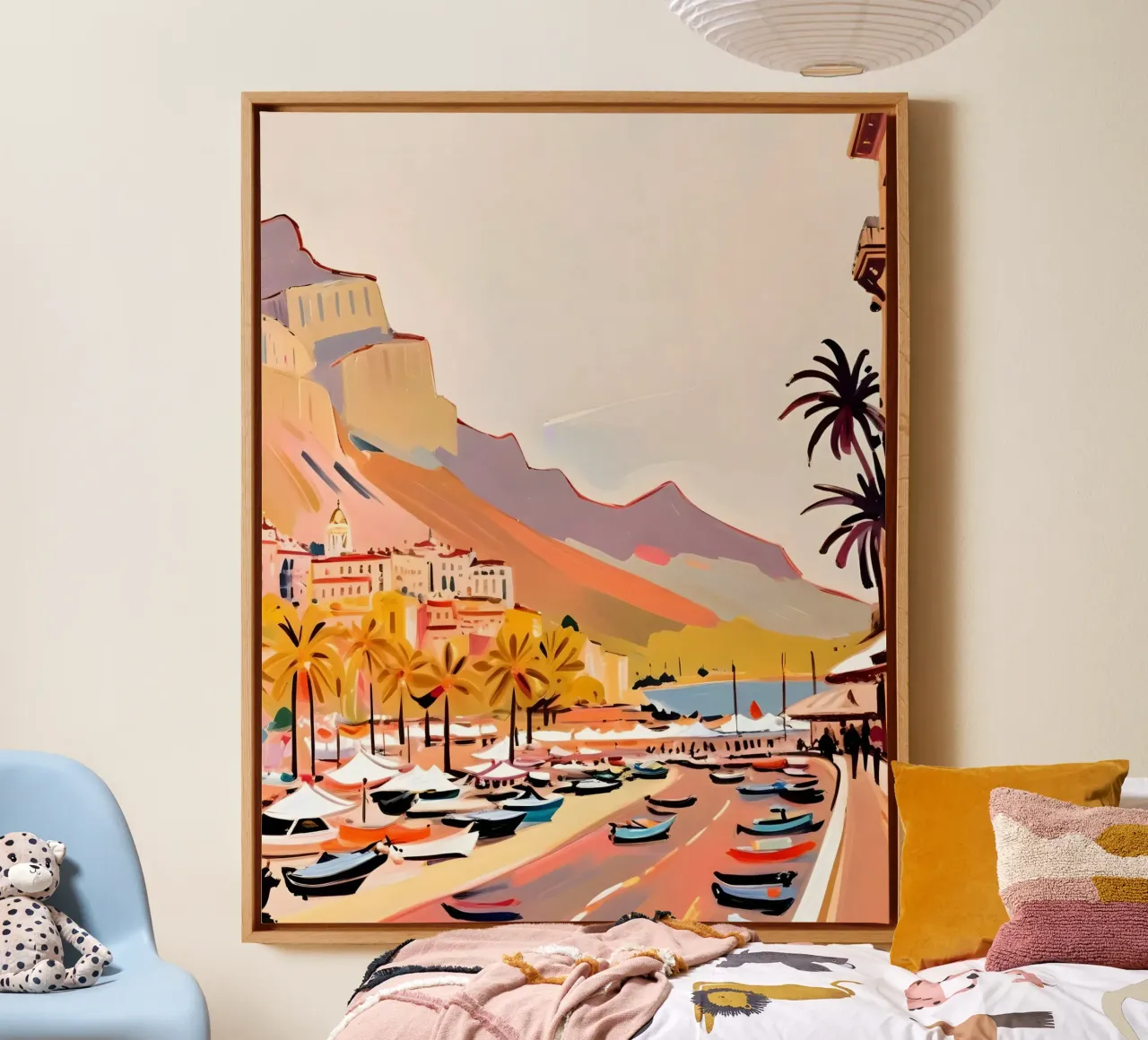 Monte Carlo Romance tela con Cornice a cassetta da 83oranges