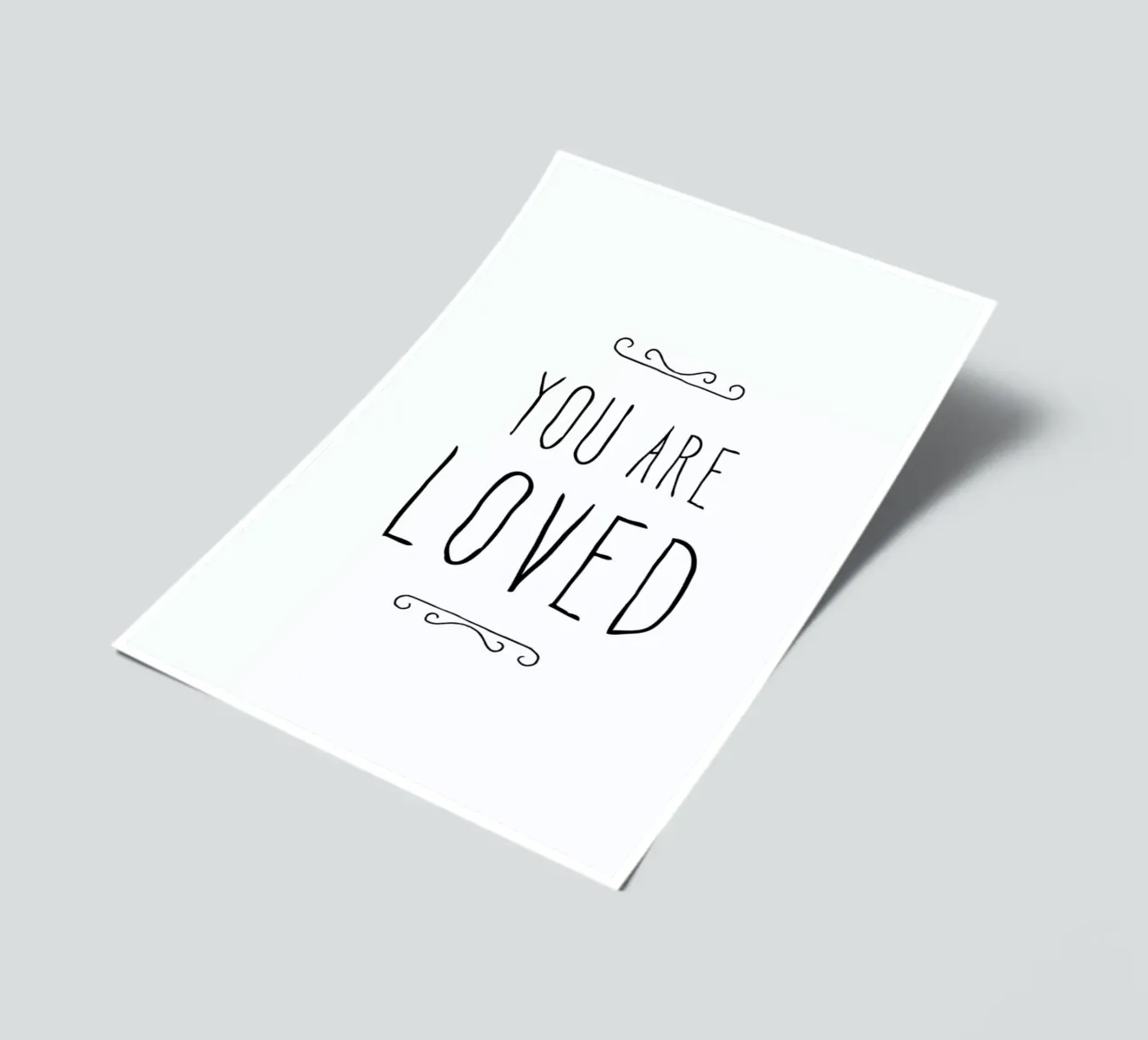 You Are Loved sticker sheet by Mottos by Sinan Saydik