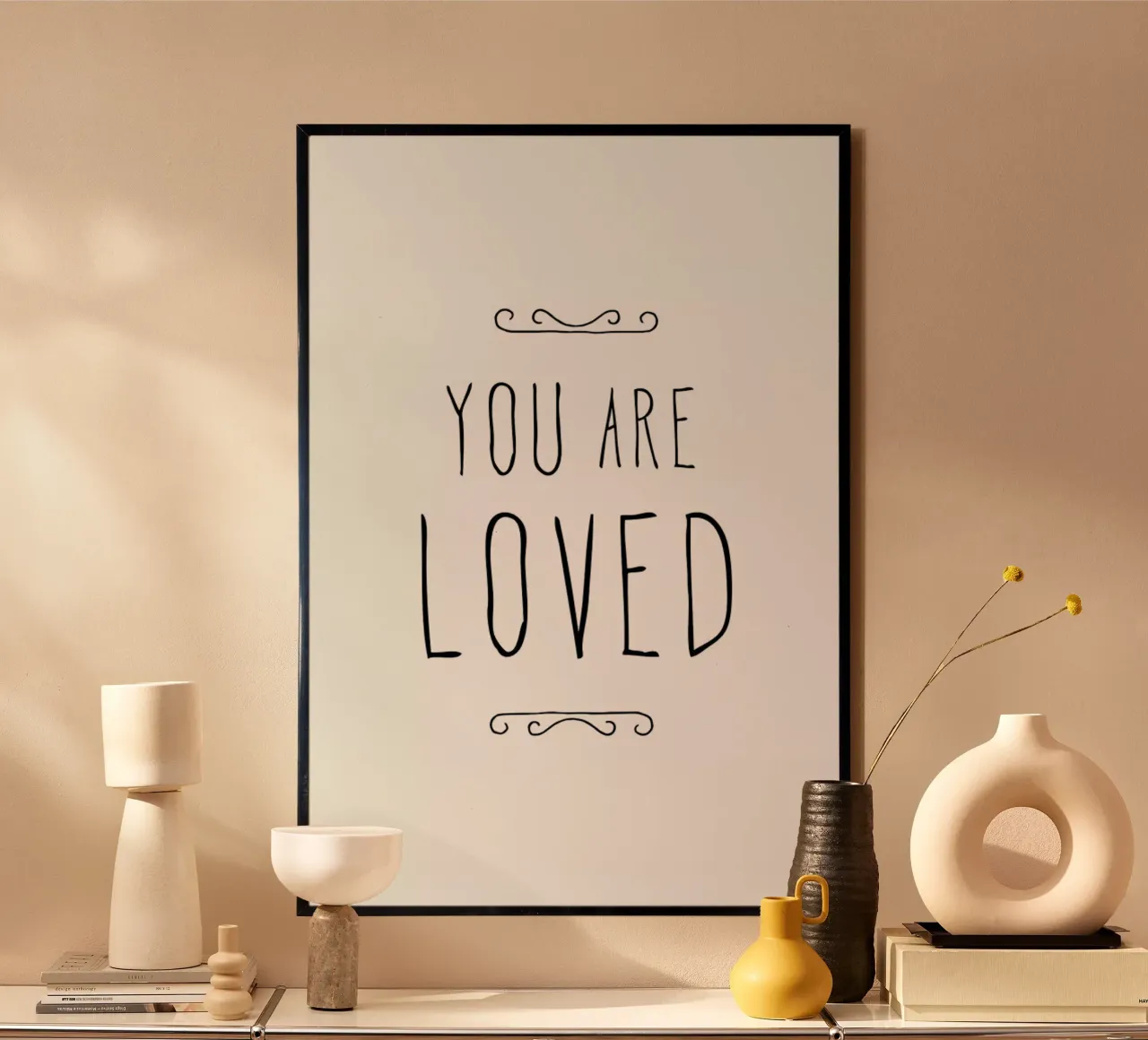 You Are Loved carta hahnemühle da Mottos by Sinan Saydik