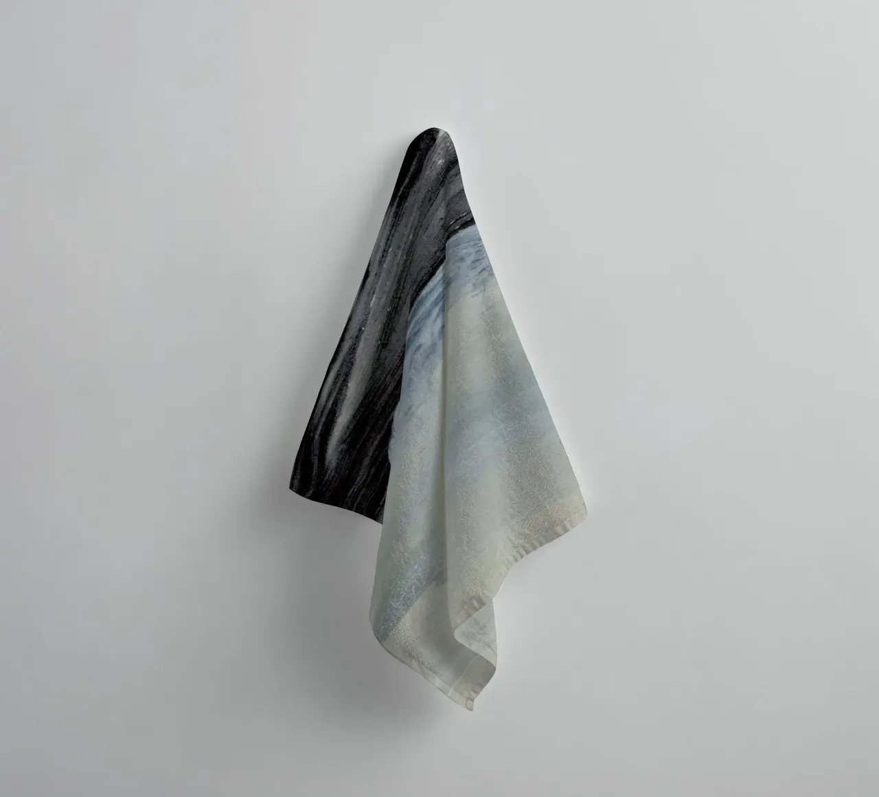 Minimal Brushstrokes 1 asciugamano da bagno da IRIS LEHNHARDT FINE ART