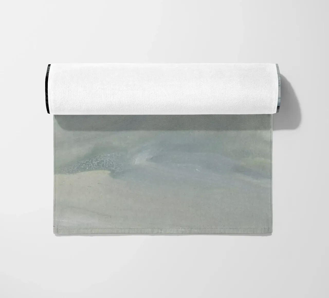 Minimal Brushstrokes 1 telo mare da IRIS LEHNHARDT FINE ART