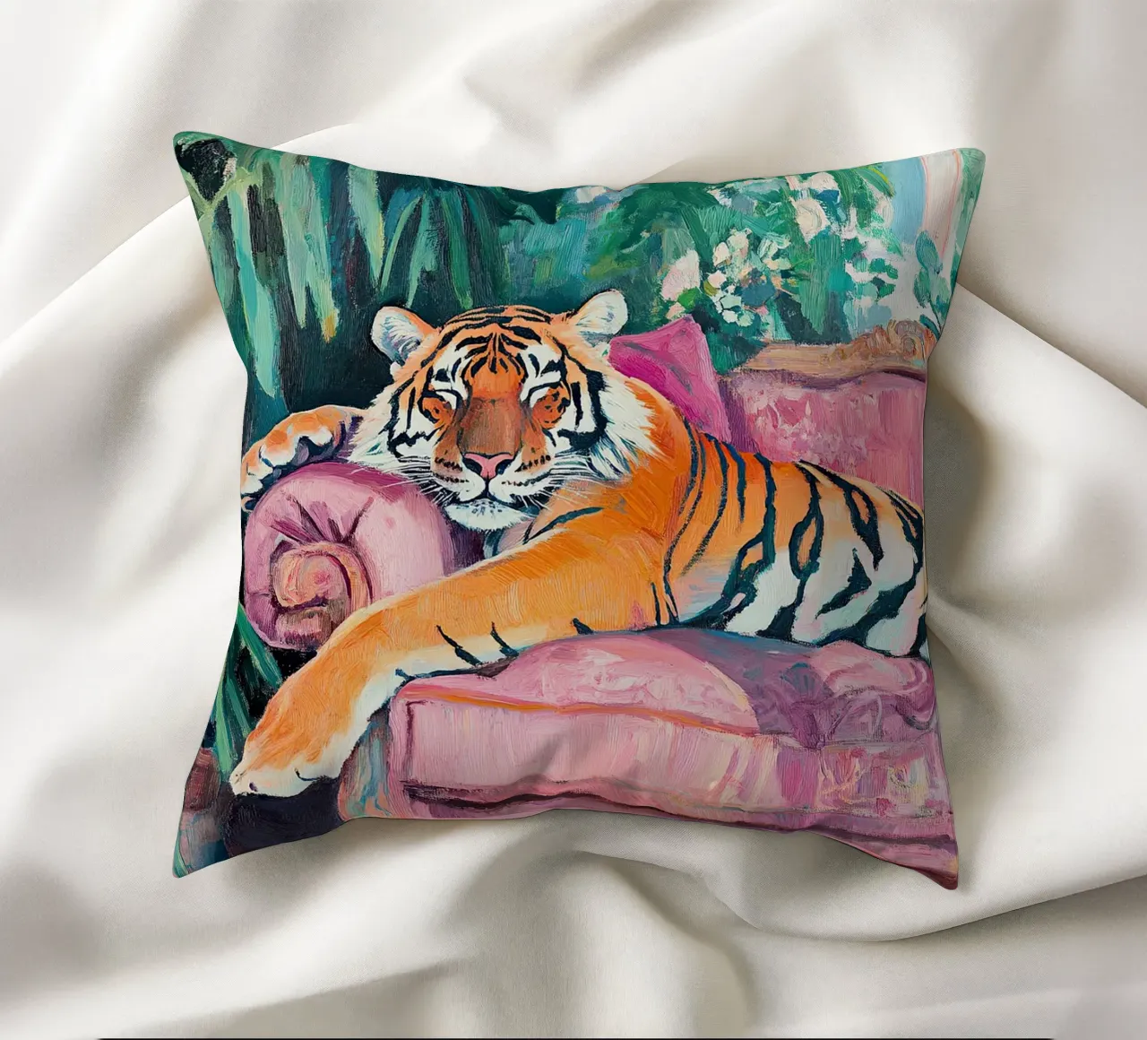 Divano Tiger Elegance Relax cuscino da ArtByNiki