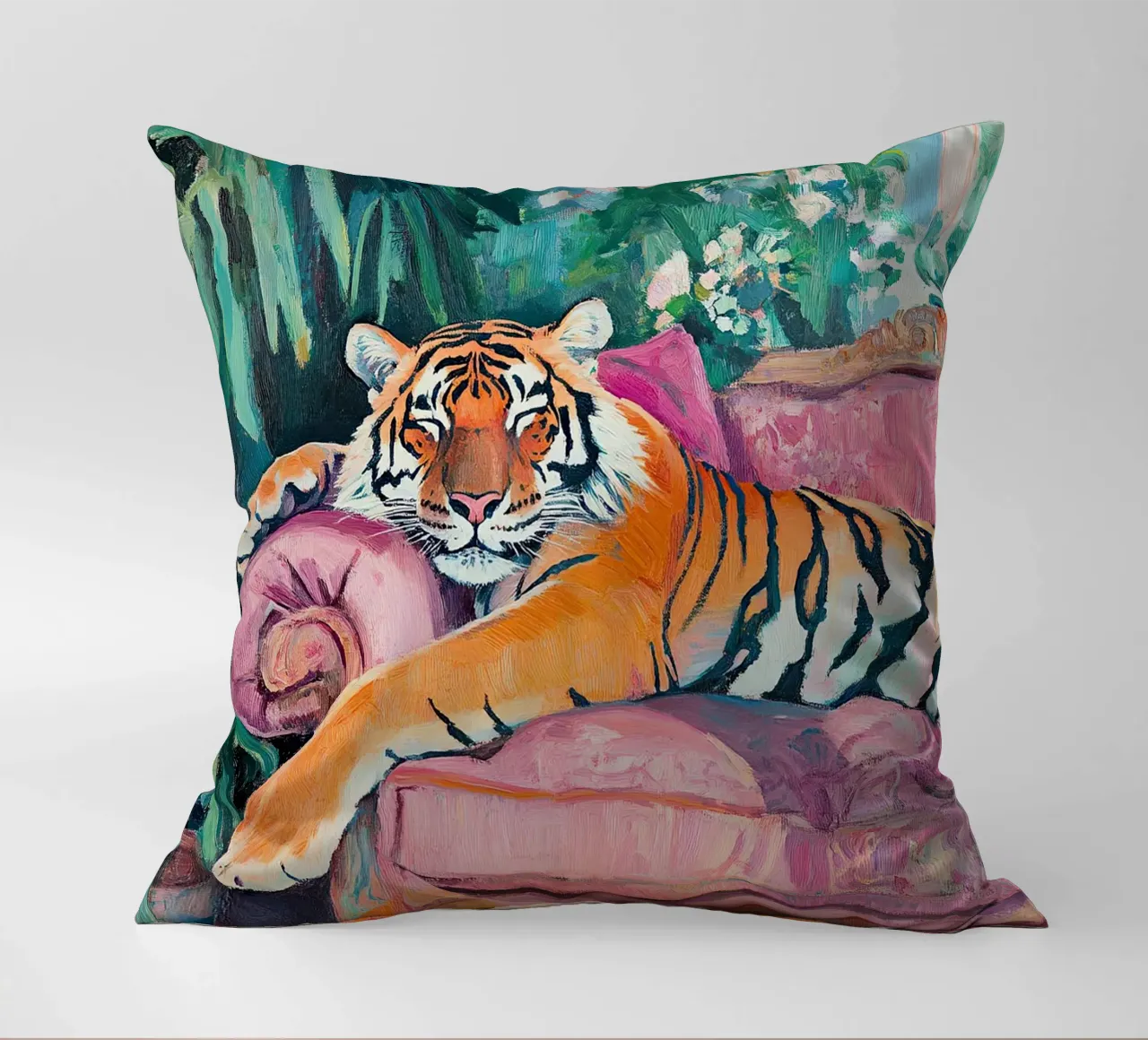 Divano Tiger Elegance Relax cuscino da ArtByNiki