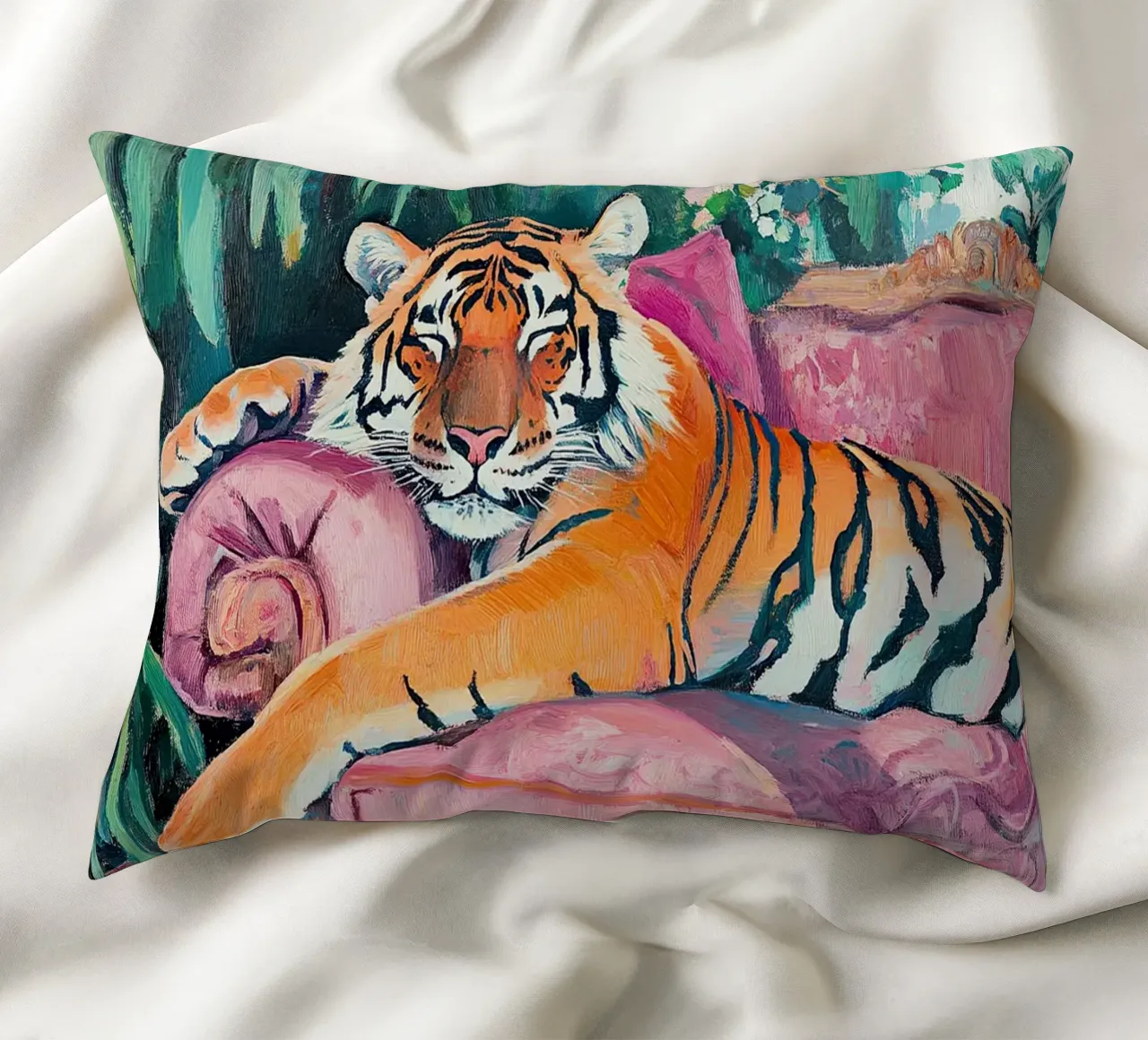 Divano Tiger Elegance Relax cuscino da ArtByNiki