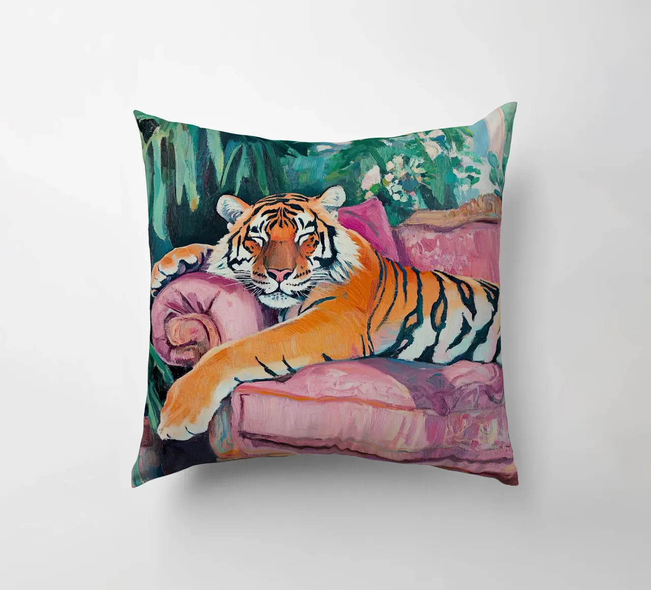 Divano Tiger Elegance Relax cuscino da ArtByNiki