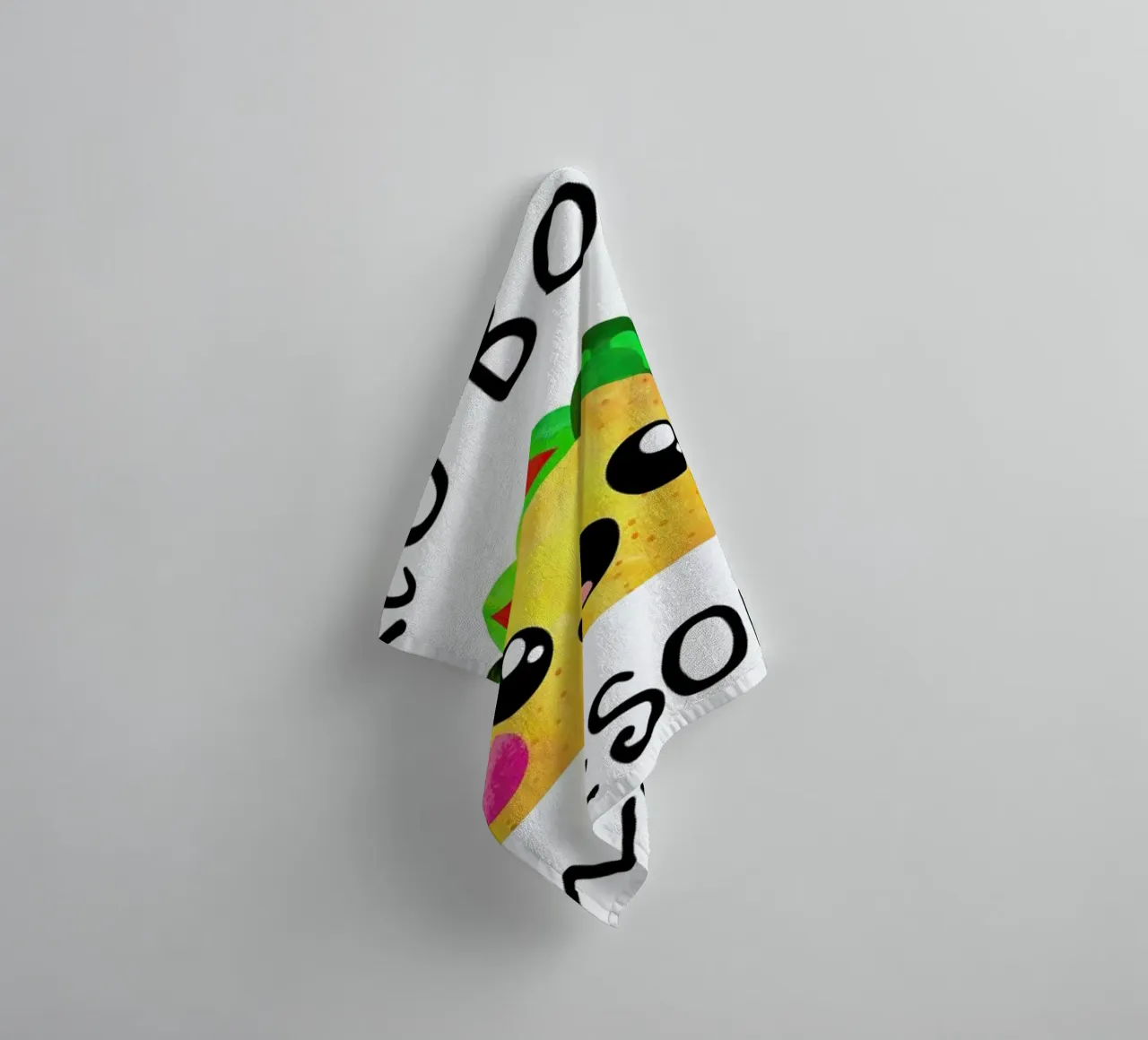 Taco Bout Awesome asciugamano da bagno da Elisabeth Fredriksson