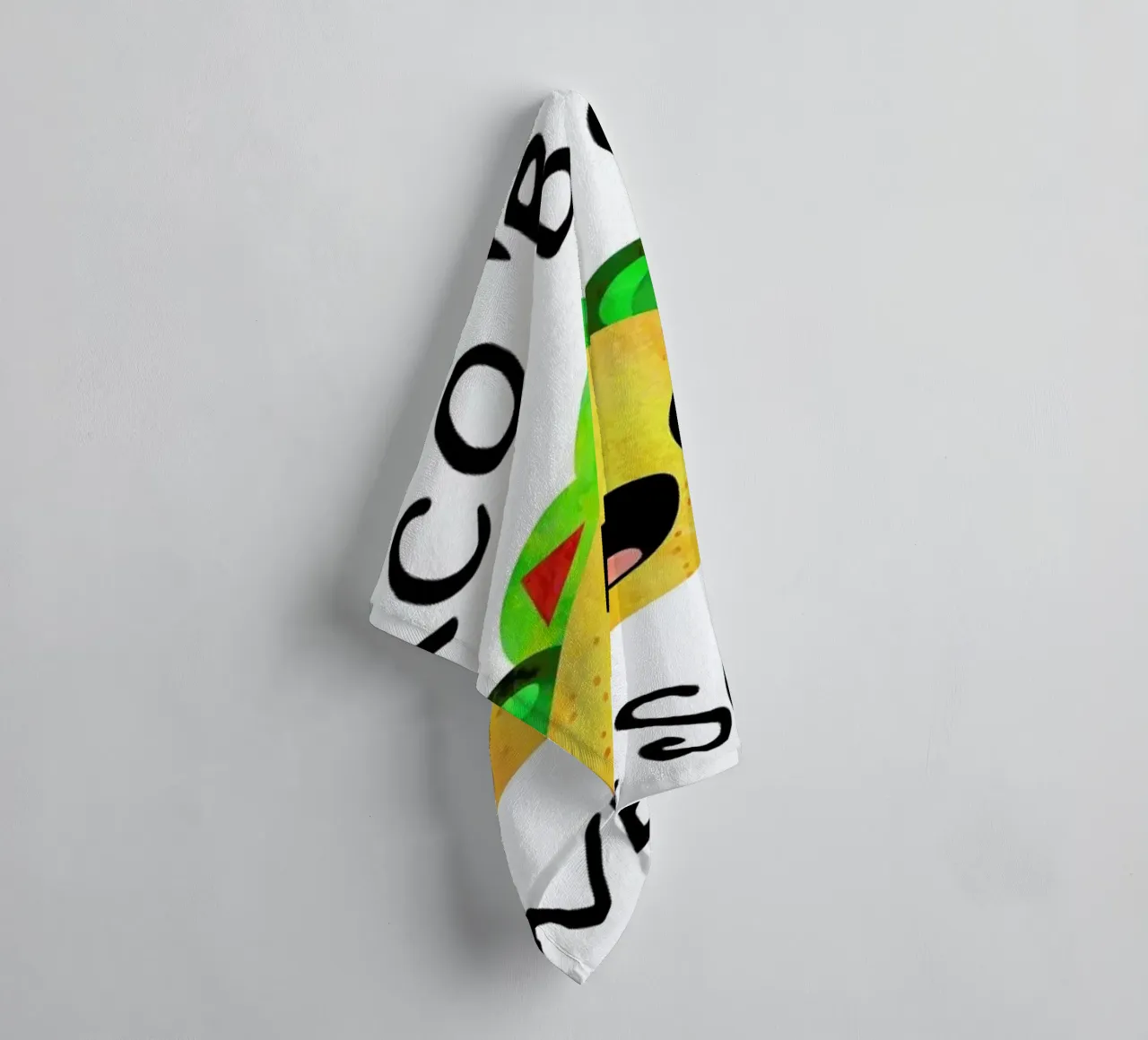 Taco Bout Awesome asciugamano da bagno da Elisabeth Fredriksson
