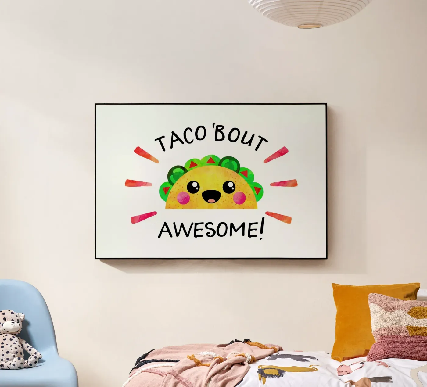 Taco Bout Awesome plexiglass da Elisabeth Fredriksson