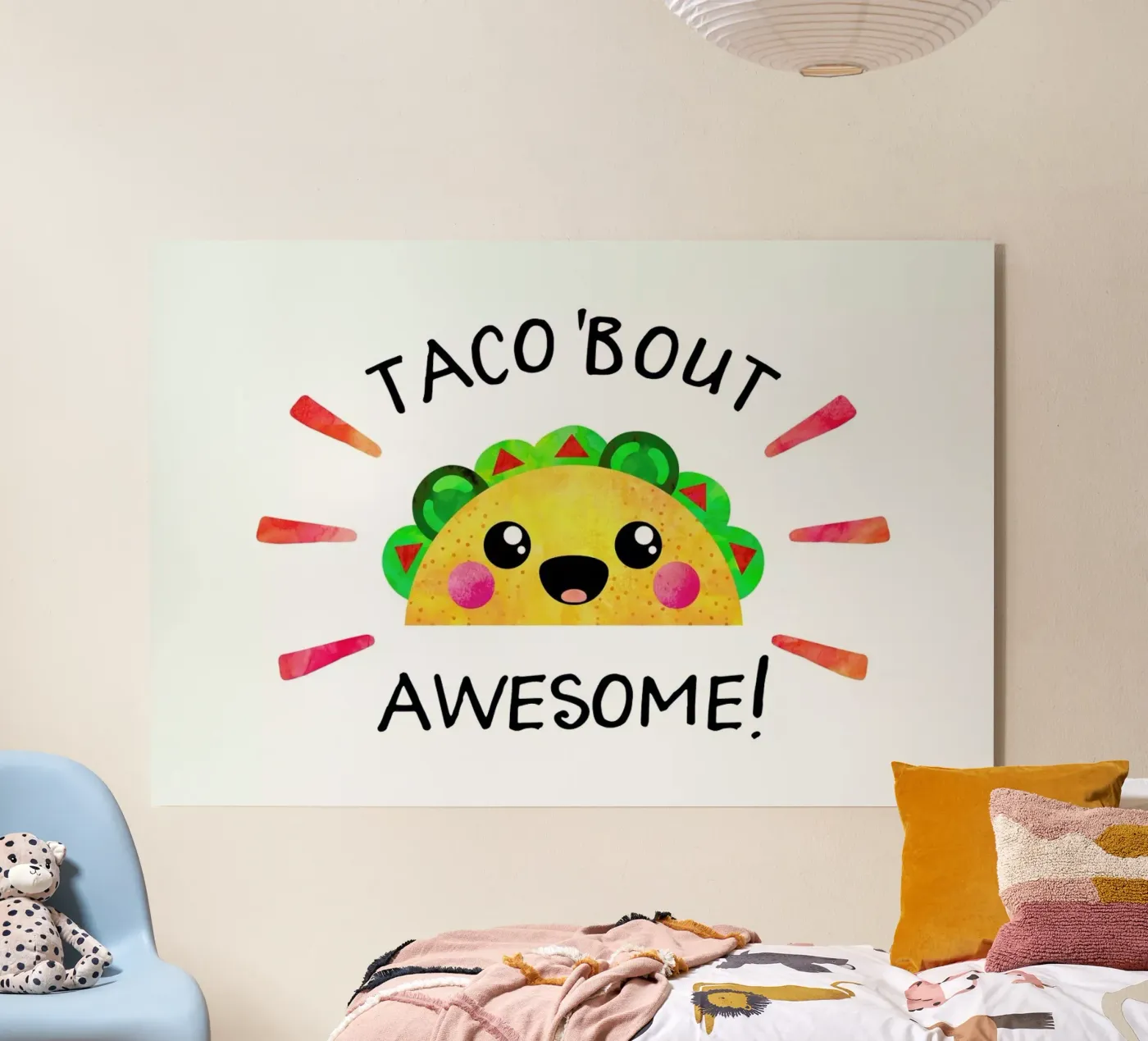 Taco Bout Awesome plexiglass da Elisabeth Fredriksson