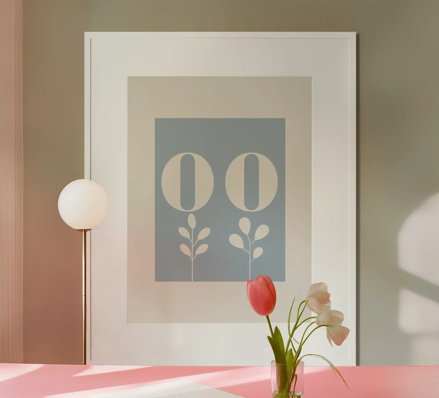 Zero Zero (Light Blue) poster by treechild