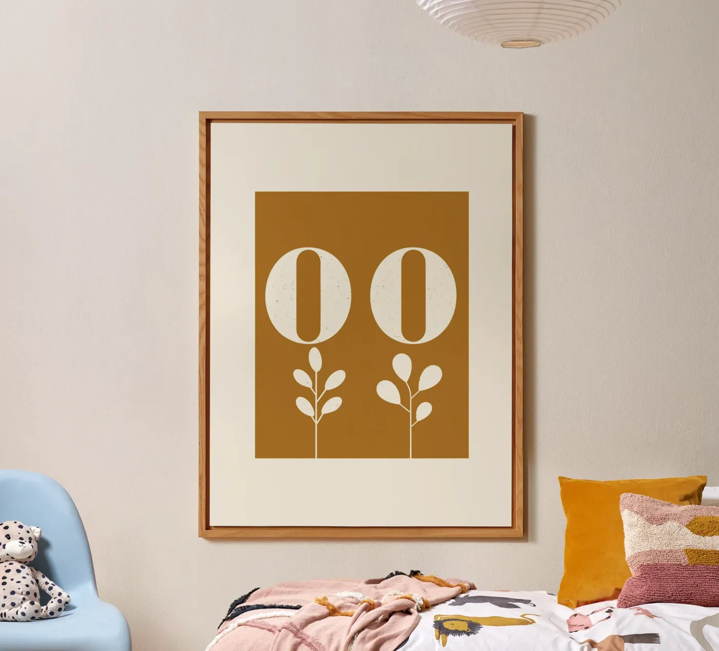 Zero Zero (Ochre) alluminio dibond da treechild