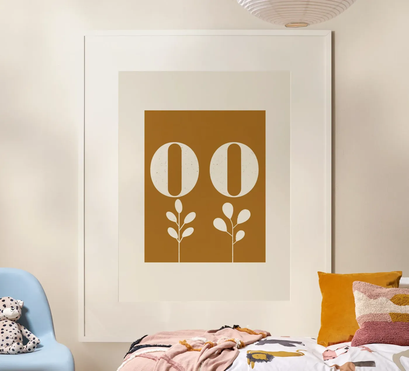 Zero Zero (Ochre) poster de treechild