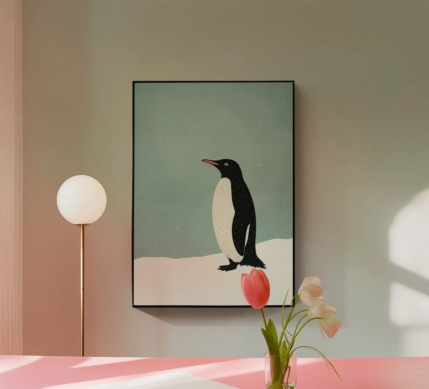 Pinguino plexiglass da Nikis Art Studio