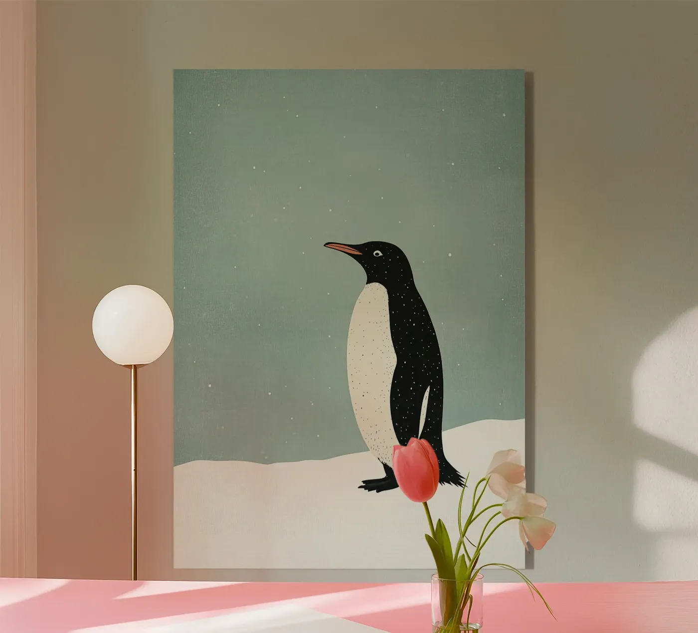 Pinguino plexiglass da Nikis Art Studio