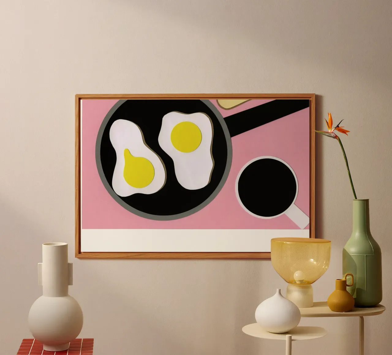 Mr. D'z Breakfast alu-dibond by Rosi Feist