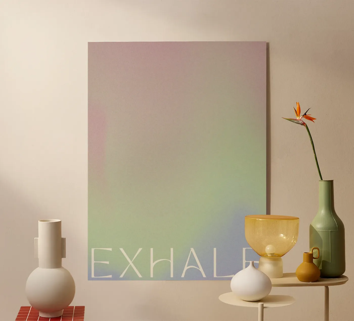 Exhale (Radiant Version) Acryl-Glas von treechild