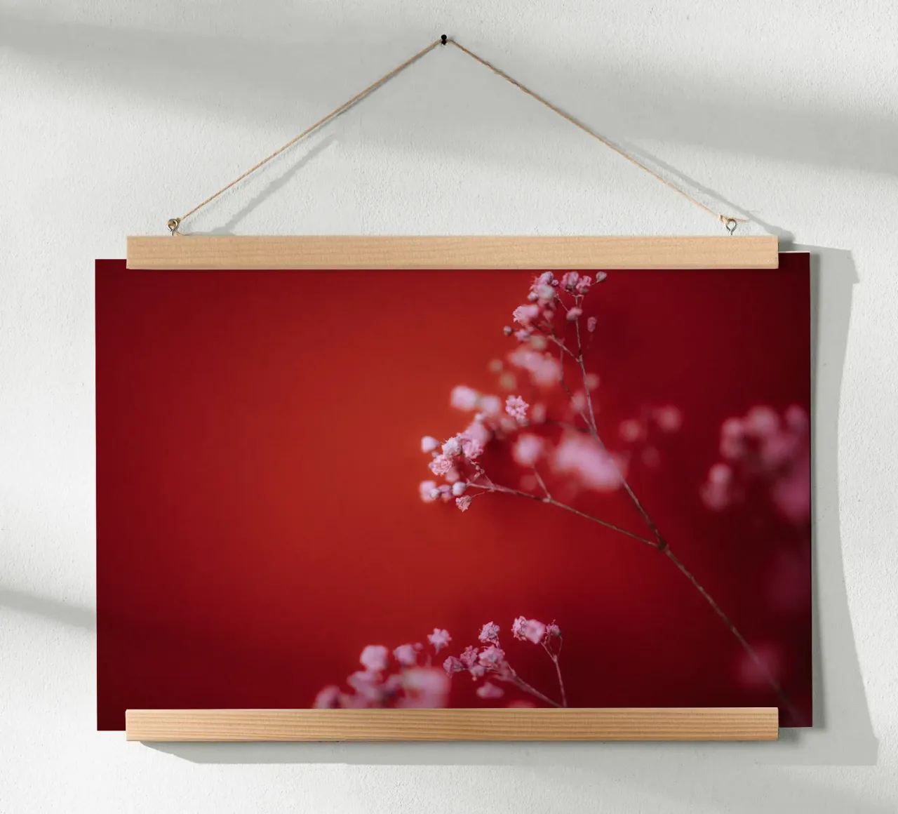 Pink Gypsophila Pt. I hahnemühle by selfieswithlove