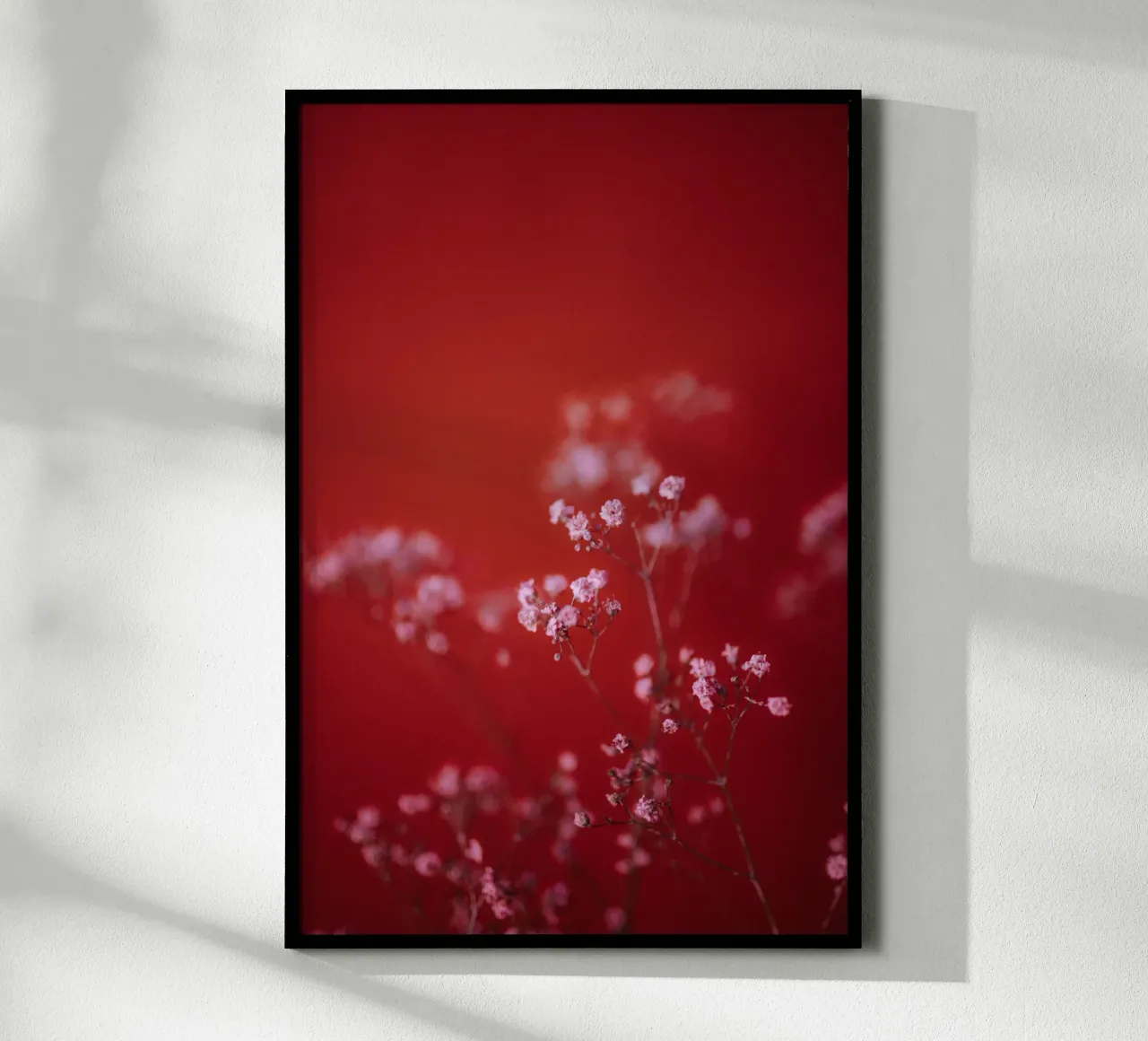 Pink Gypsophila Pt. III hahnemühle by selfieswithlove