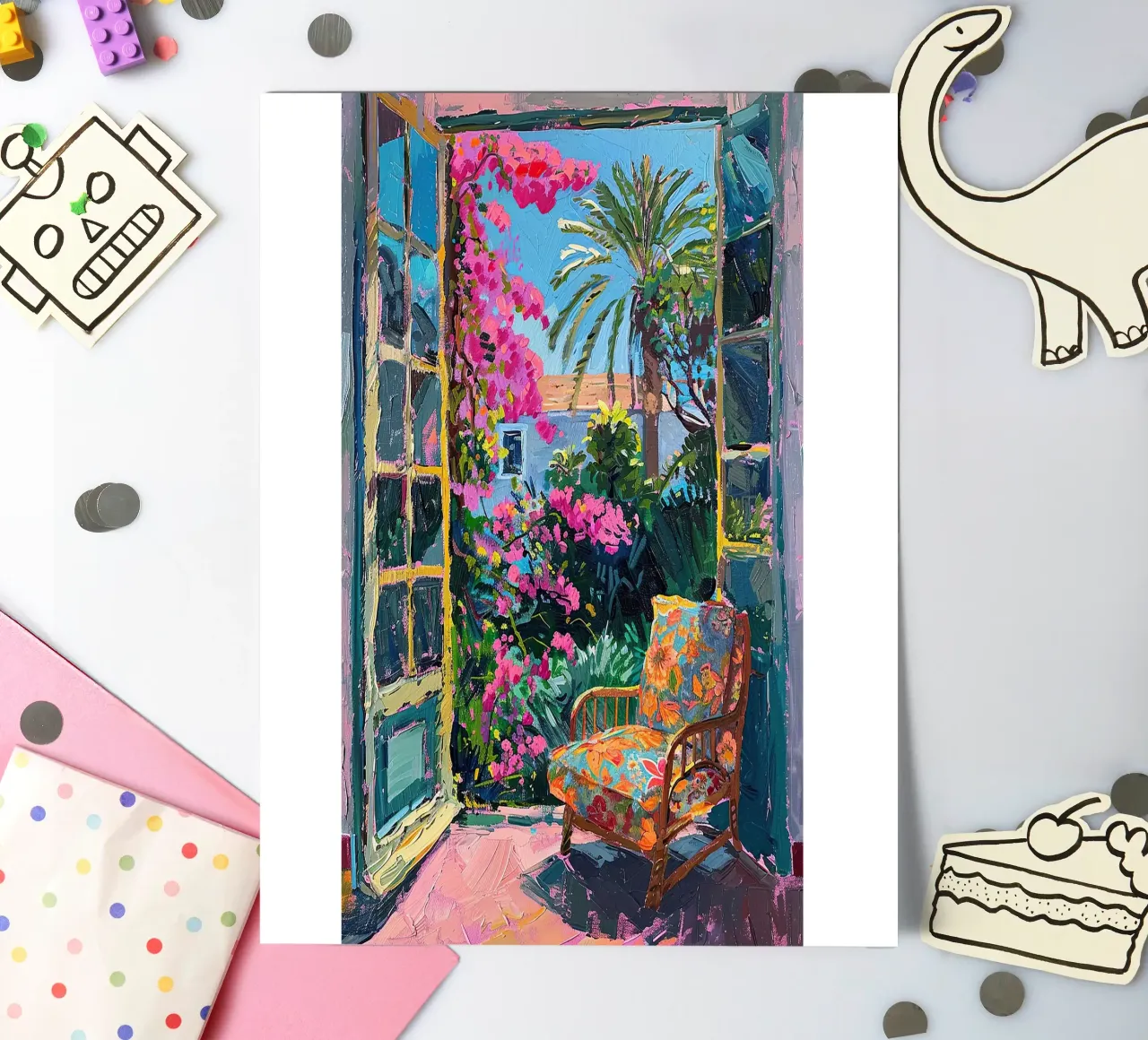 Impression Hawaii sticker sheet by ArtByNiki