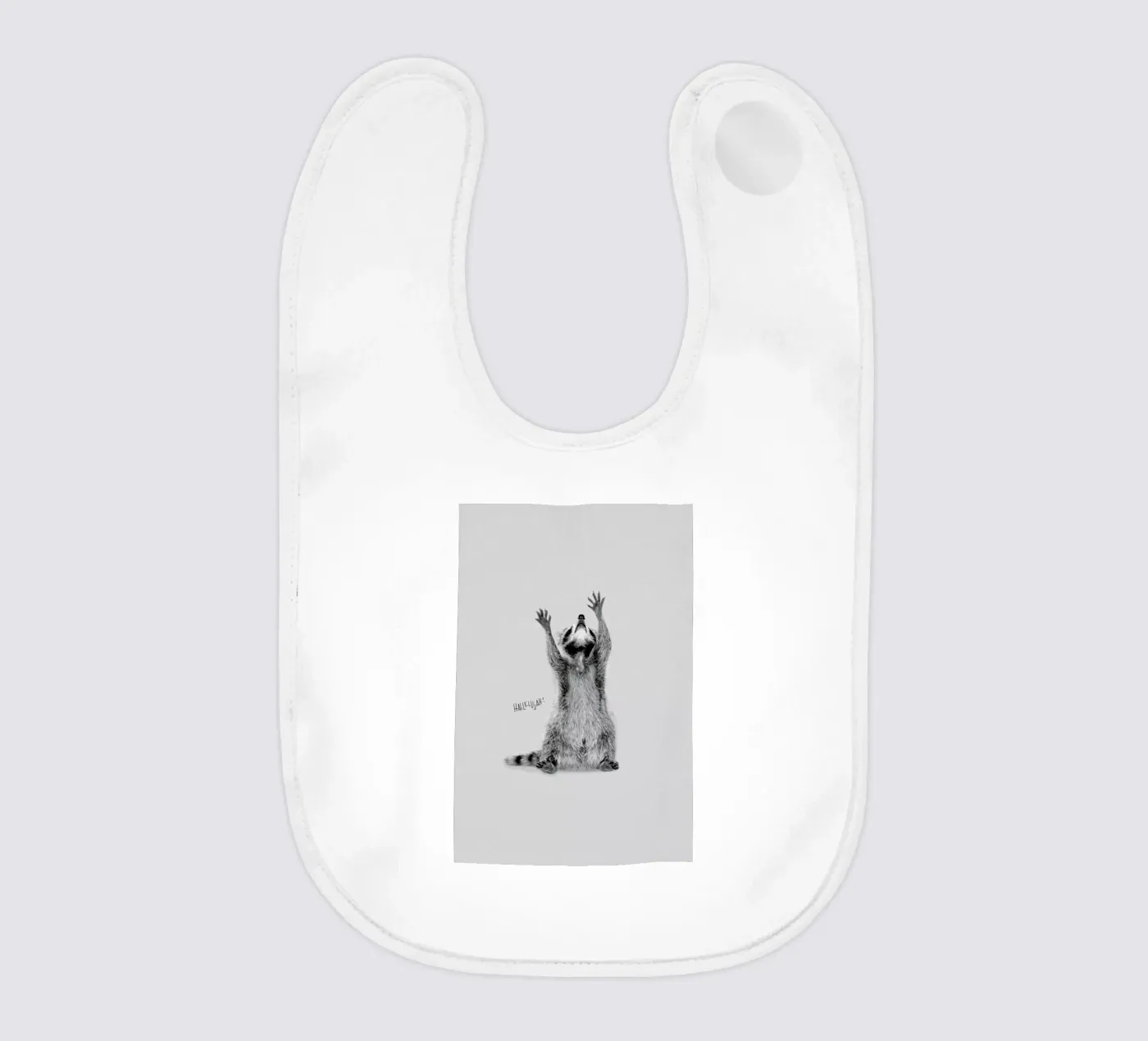 Racoon Babylätzchen von Doozal