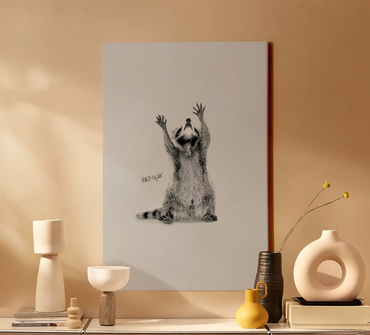 Racoon tela da Doozal