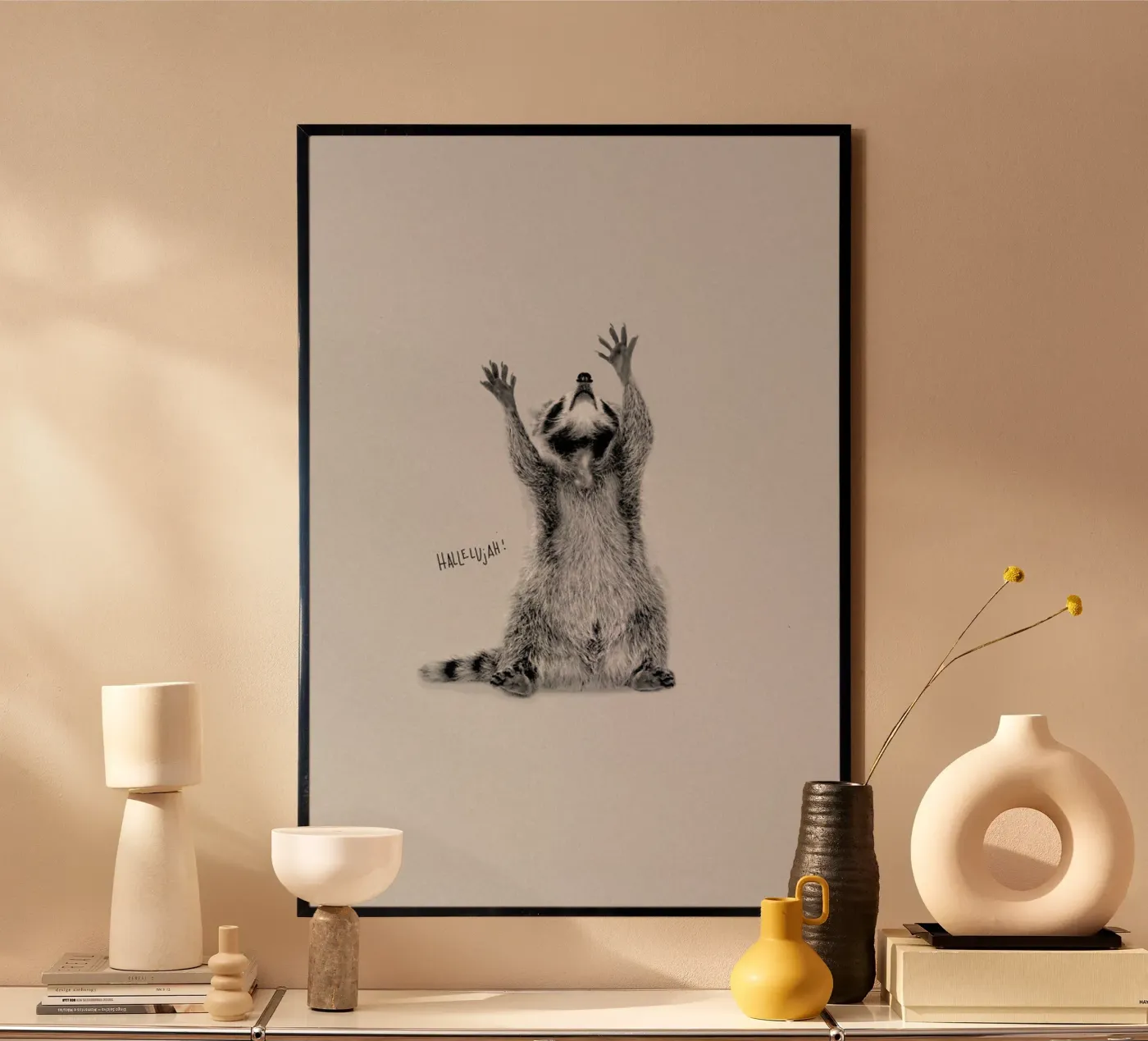 Racoon poster da Doozal